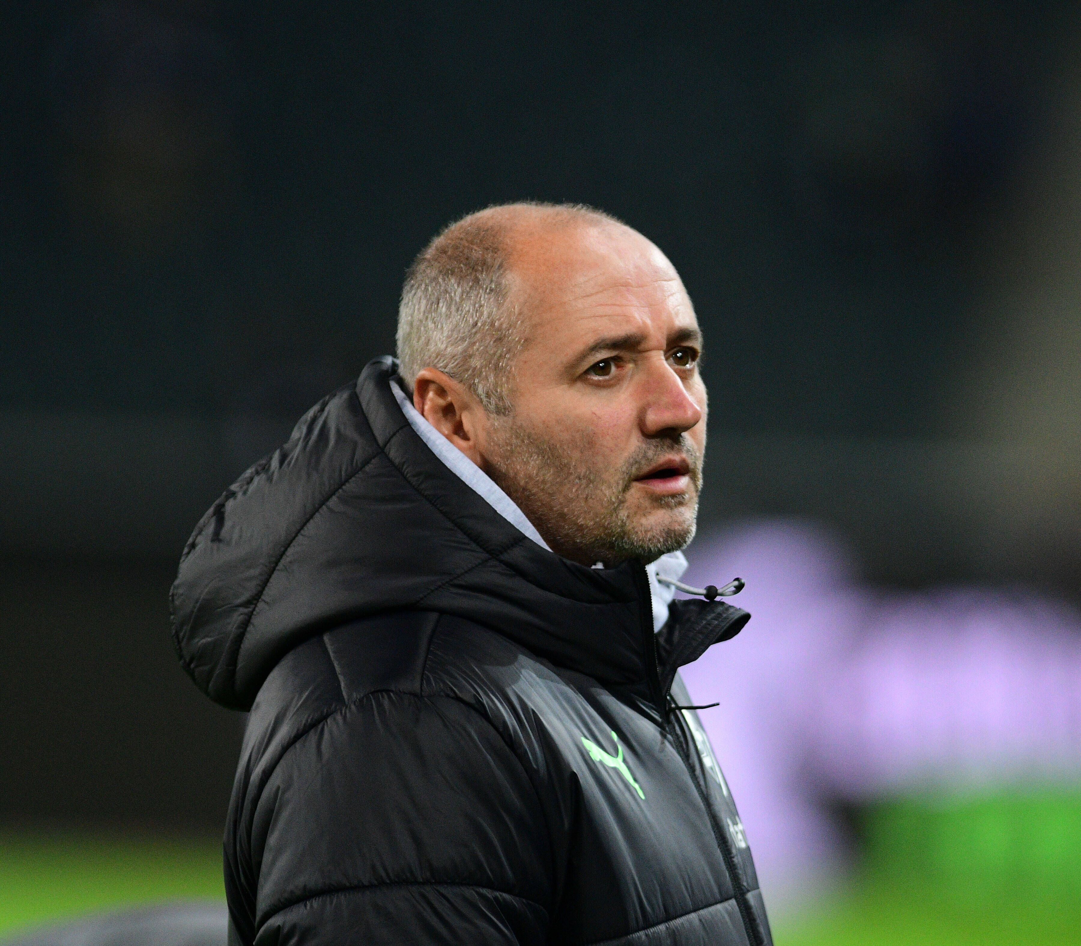 Oliver Neuville, hier am 11. November 2022 beim Spiel zwischen Borussia Mönchengladbach und Borussia Dortmund.