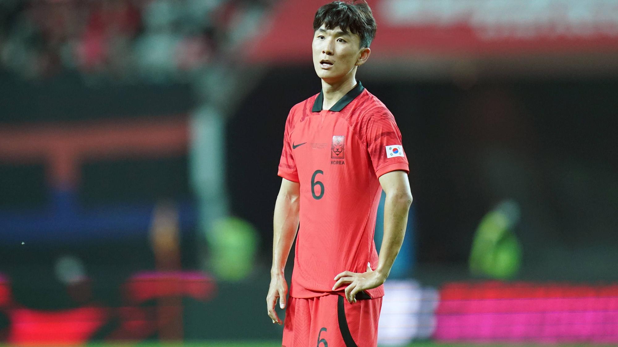 In-beom Hwang, hier am 27. September 2022 bei einem Länderspiel zwischen Südkorea und Kamerun, soll bei Borussia Mönchengladbach ein Thema sein.