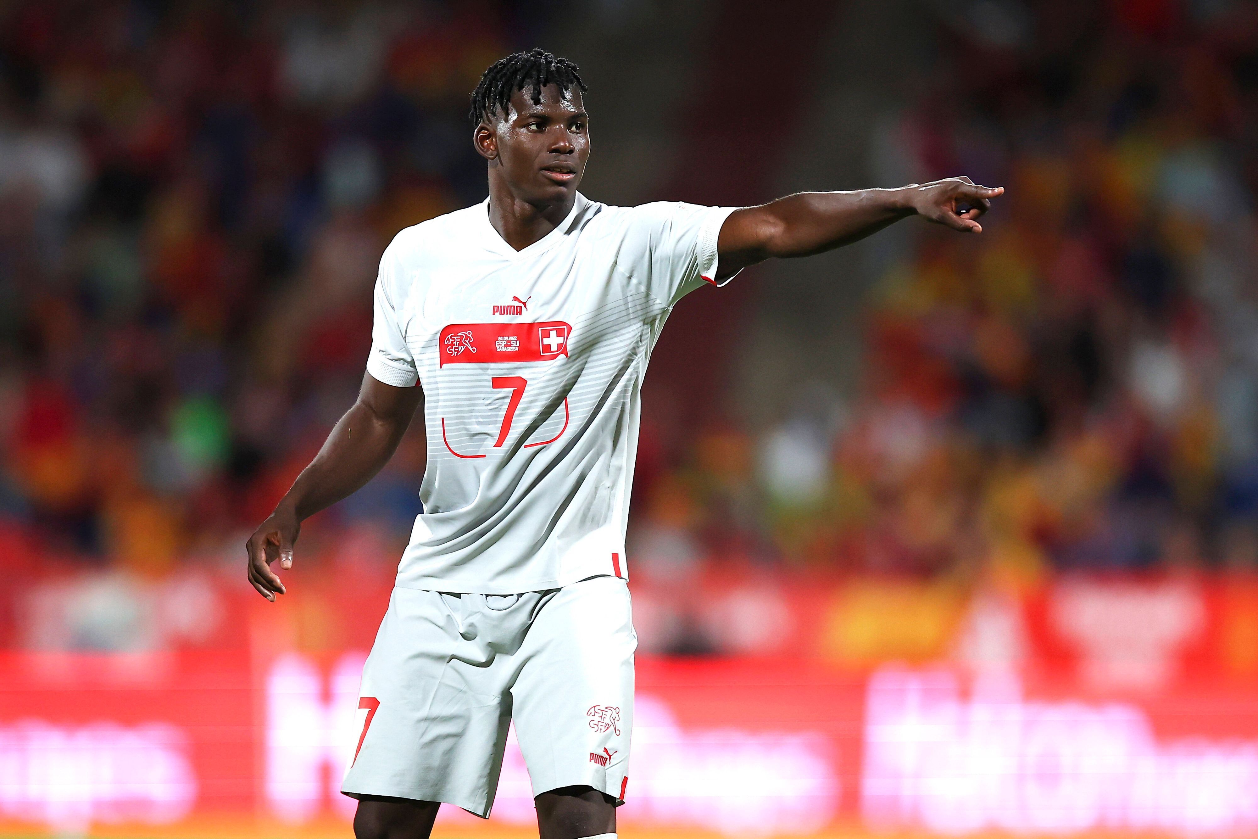 Breel Embolo, ehemaliger Spieler von Borussia Mönchengladbach, trifft am Donnerstag (24. November 2022) mit der Schweizer Nati bei der WM in Katar auf Kamerun.
