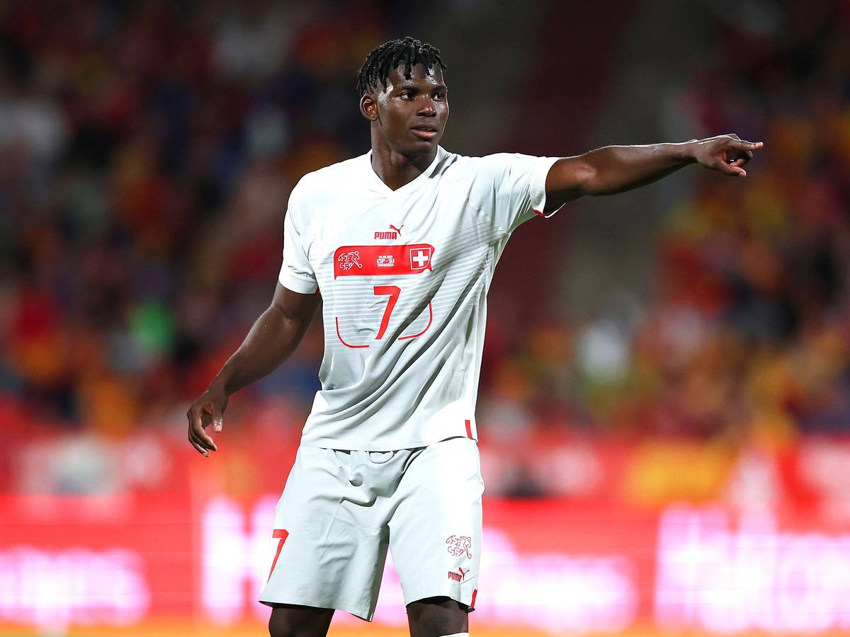 Breel Embolo, ehemaliger Spieler von Borussia Mönchengladbach, trifft am Donnerstag (24. November 2022) mit der Schweizer Nati bei der WM in Katar auf Kamerun.
