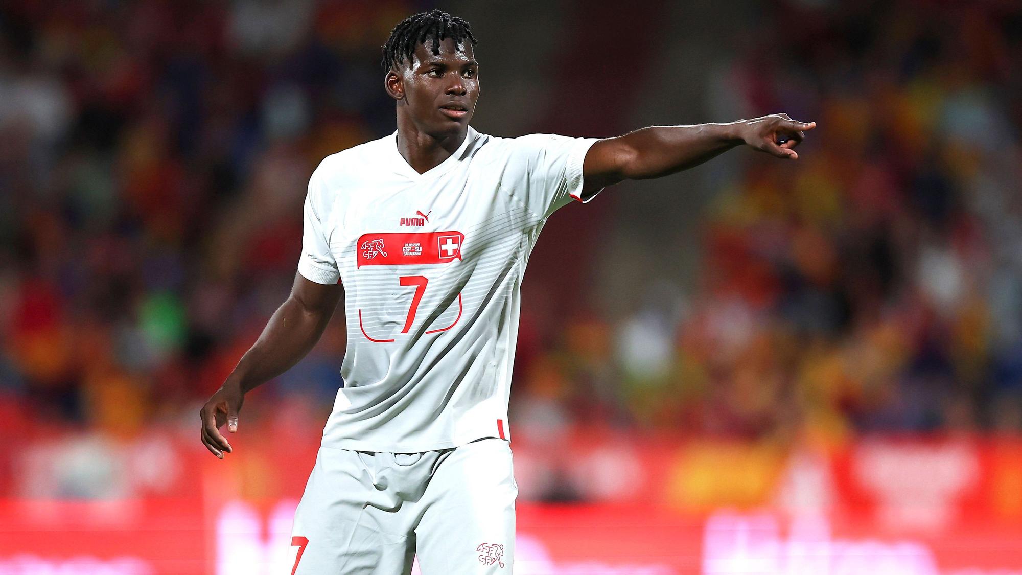 Breel Embolo, ehemaliger Spieler von Borussia Mönchengladbach, trifft am Donnerstag (24. November 2022) mit der Schweizer Nati bei der WM in Katar auf Kamerun.