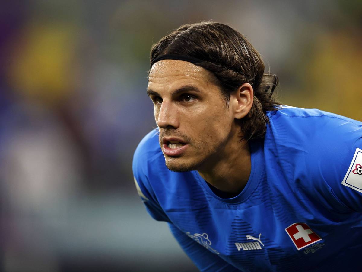 Yann Sommer, Torwart von Borussia Mönchengladbach, am 28. November 2022 während des WM-Spiels Schweiz gegen Brasilien in Katar.