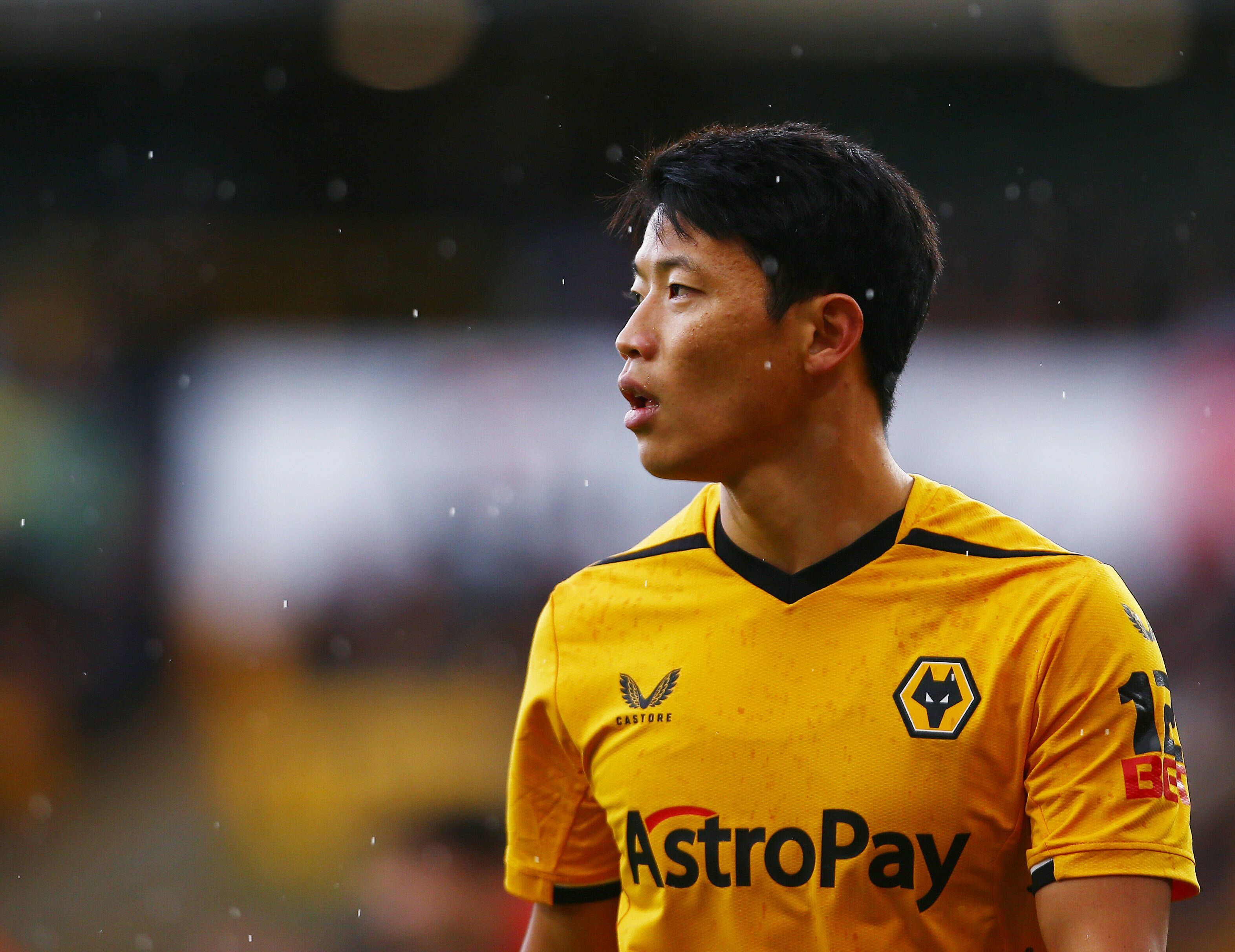 Hee-chan Hwang von den Wolverhampton Wanderes, hier am 15. Oktober 2022 beim Spiel gegen Nottingham Forest, soll angeblich auf der Wunschliste von Borussia Mönchengladbach stehen.
