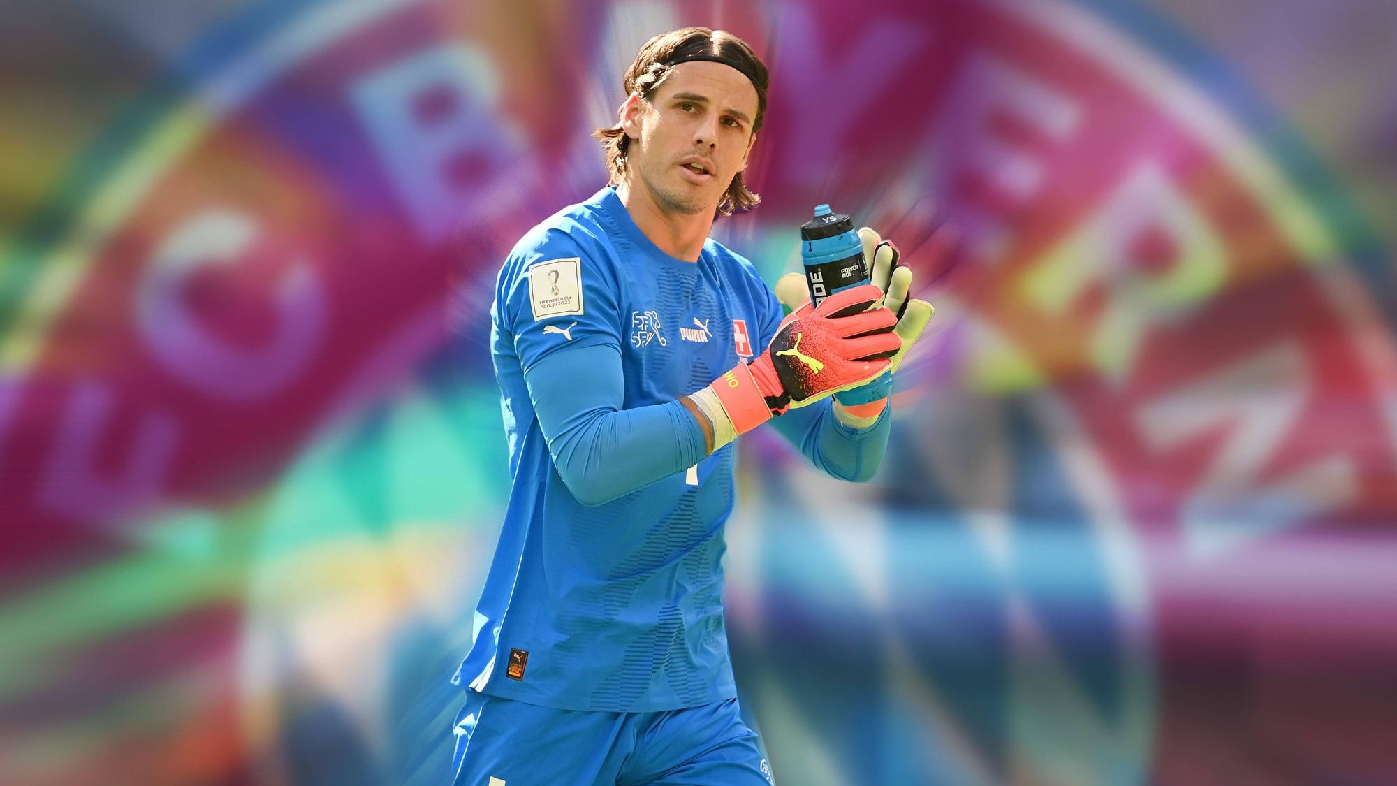 Diese Fotomontage zeigt es an: Torwart Yann Sommer ist am 19. Januar 2023 von Borussia Mönchengladbach zu Bayern München gewechselt.