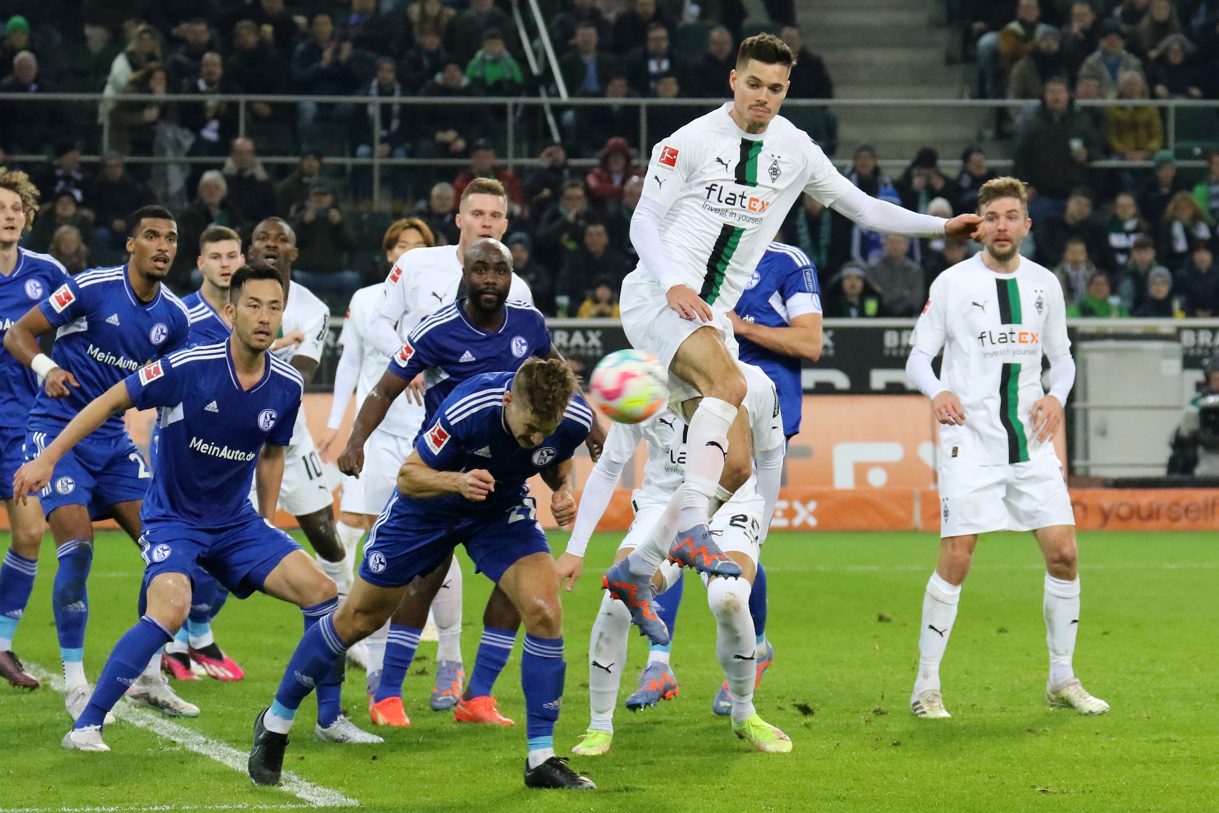 Borussia Mönchengladbach hat am Samstagabend (4. Februar 2023) 0:0 gegen den FC Schalke 04 gespielt.