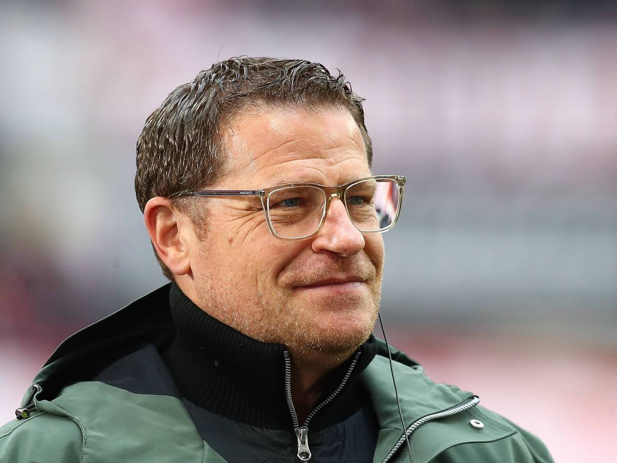 Ex-Gladbach-Manager Max Eberl steht mittlerweile als Sportchef bei Bundesliga-Konkurrent RB Leipzig unter Vertrag. Hier ist der 49-Jährige am 25. Februar 2023 in Leipzig zu sehen.