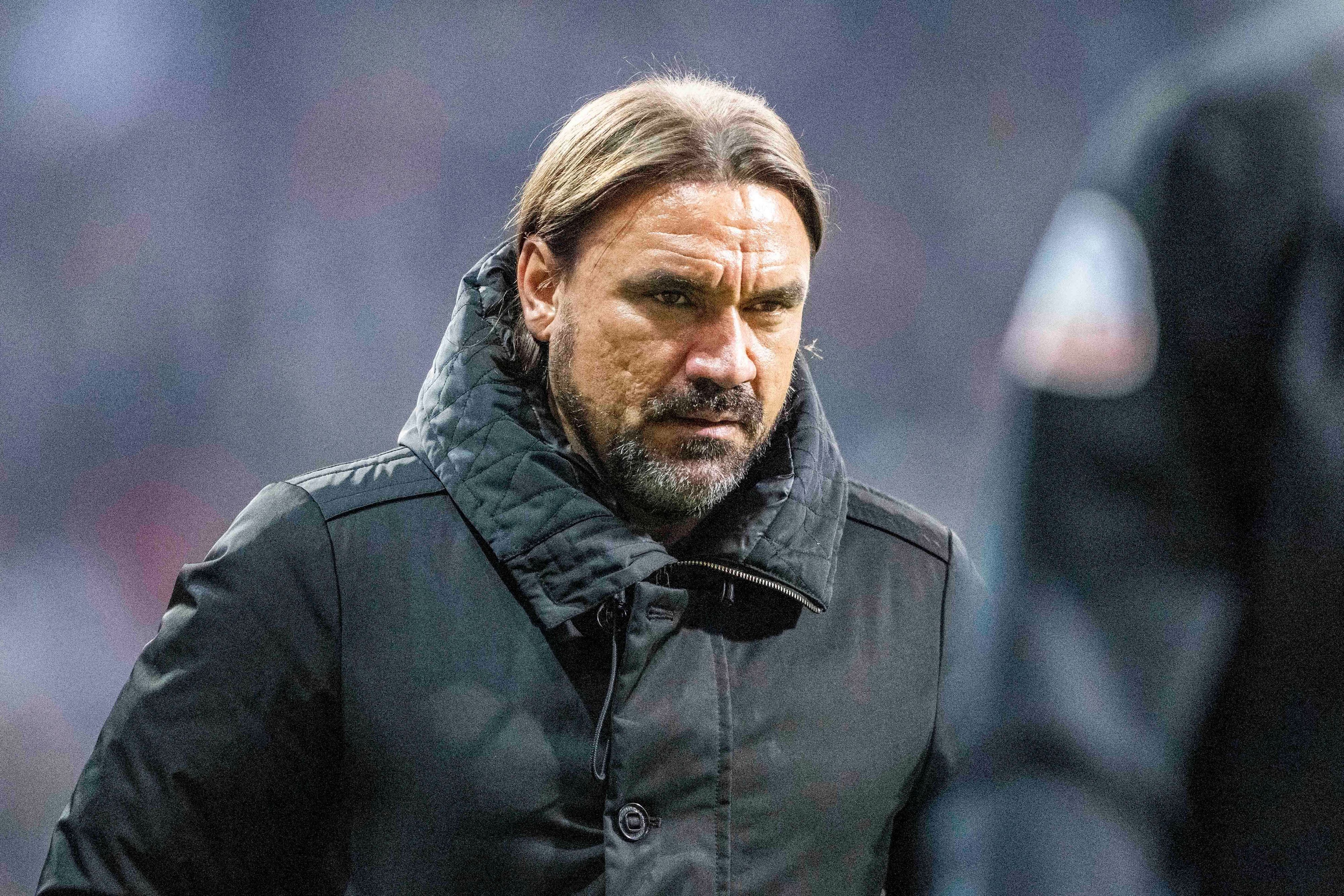 Das Hinspiel bot keinen Grund für gute Laune: Daniel Farke machte bei der 1:5-Niederlage von Borussia Mönchengladbach bei Werder Bremen am 1. Oktober 2022 einen angespannten Eindruck.