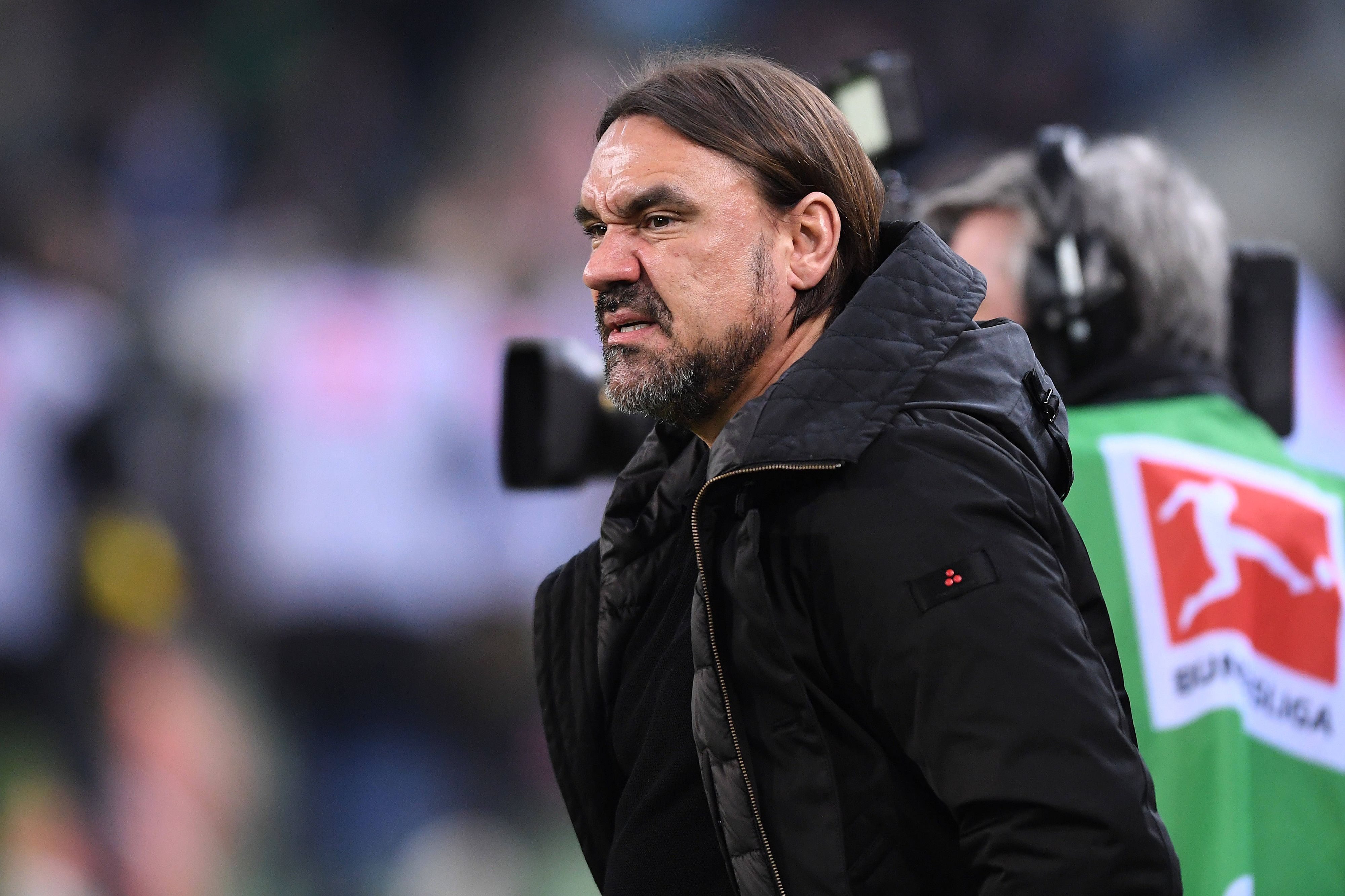 Daniel Farke ist seit im Sommer 2022 Trainer bei Borussia Mönchengladbach. Das Foto zeigt den Gladbach-Coach im Rahmen des Bundesliga-Spiels gegen Werder Bremen am 17. März 2023.