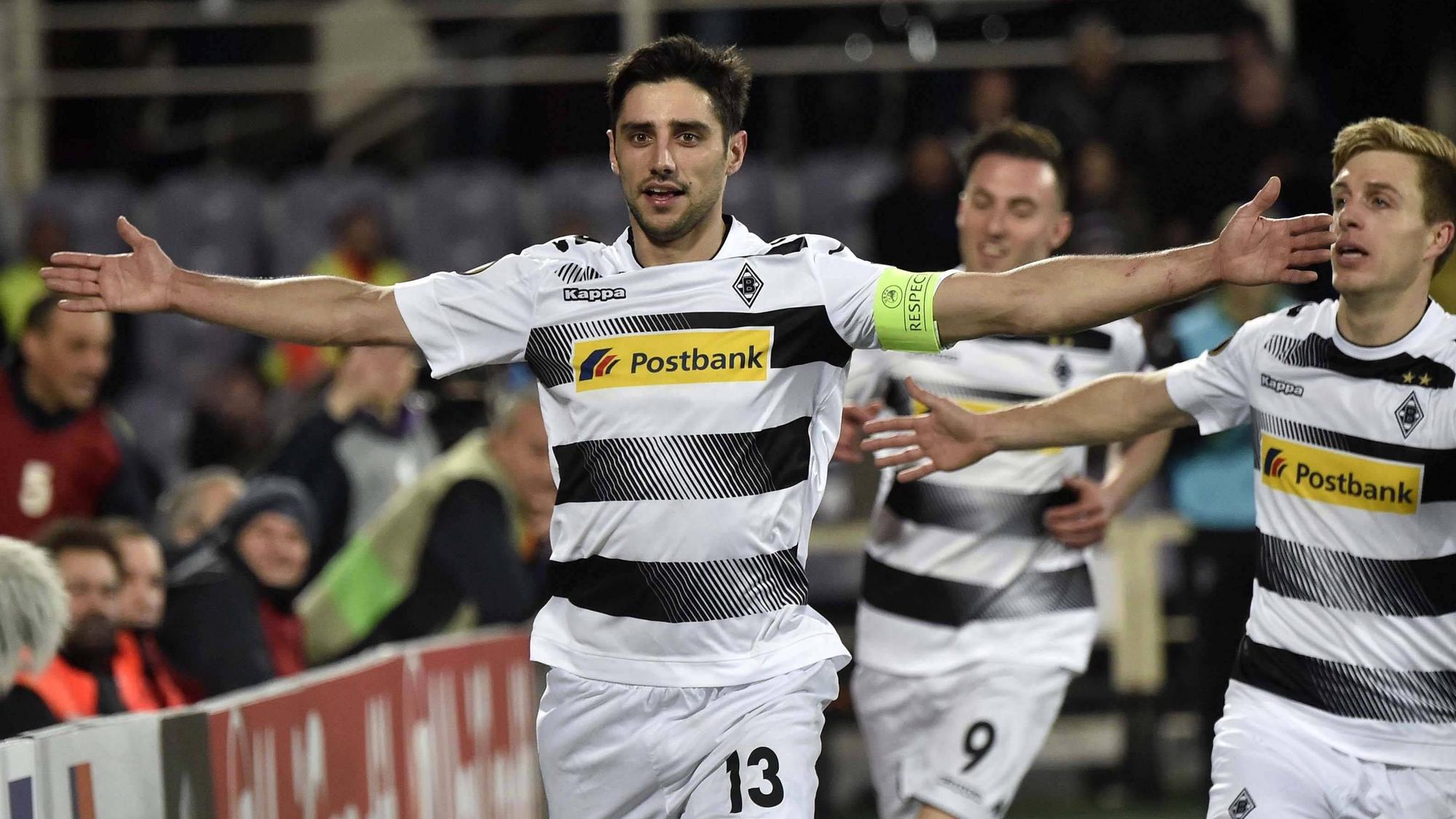 Die magische Nacht von Florenz und ihr Hauptdarsteller! Lars Stindl erzielte beim Europa-League-Sieg von Borussia Mönchengladbach bei der Fiorentina am 23. Februar 2017 drei Gladbach-Tore.