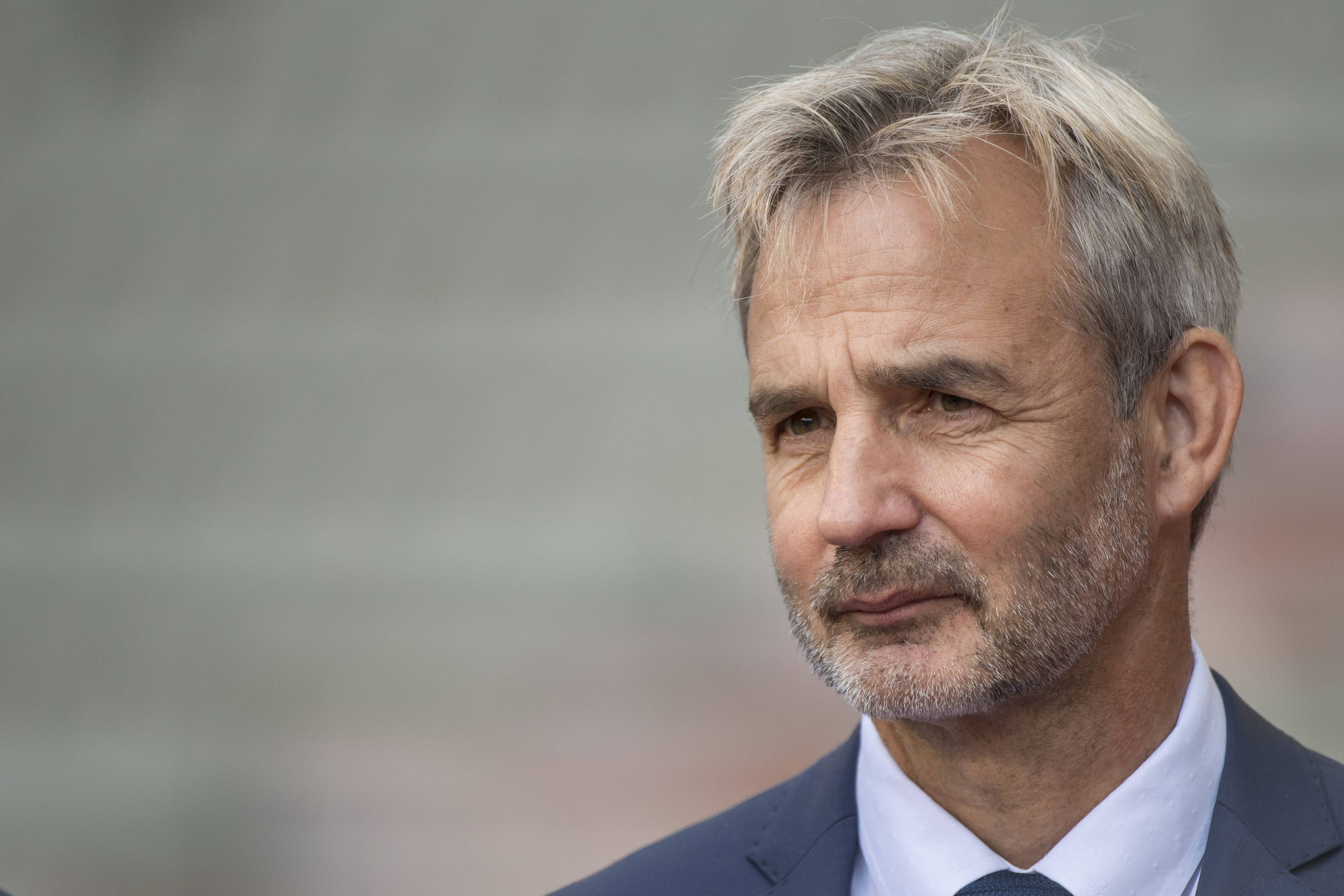 Der deutsche Unternehmer Jürgen Baatzsch, hier am 4. September 2016, wurde 2014 Mehrheitsanteilseigner bei Royale Union Saint-Gilloise in Belgien, mittlerweile ist er Ehrenpräsident bei dem Europa-League-Viertelfinalisten.