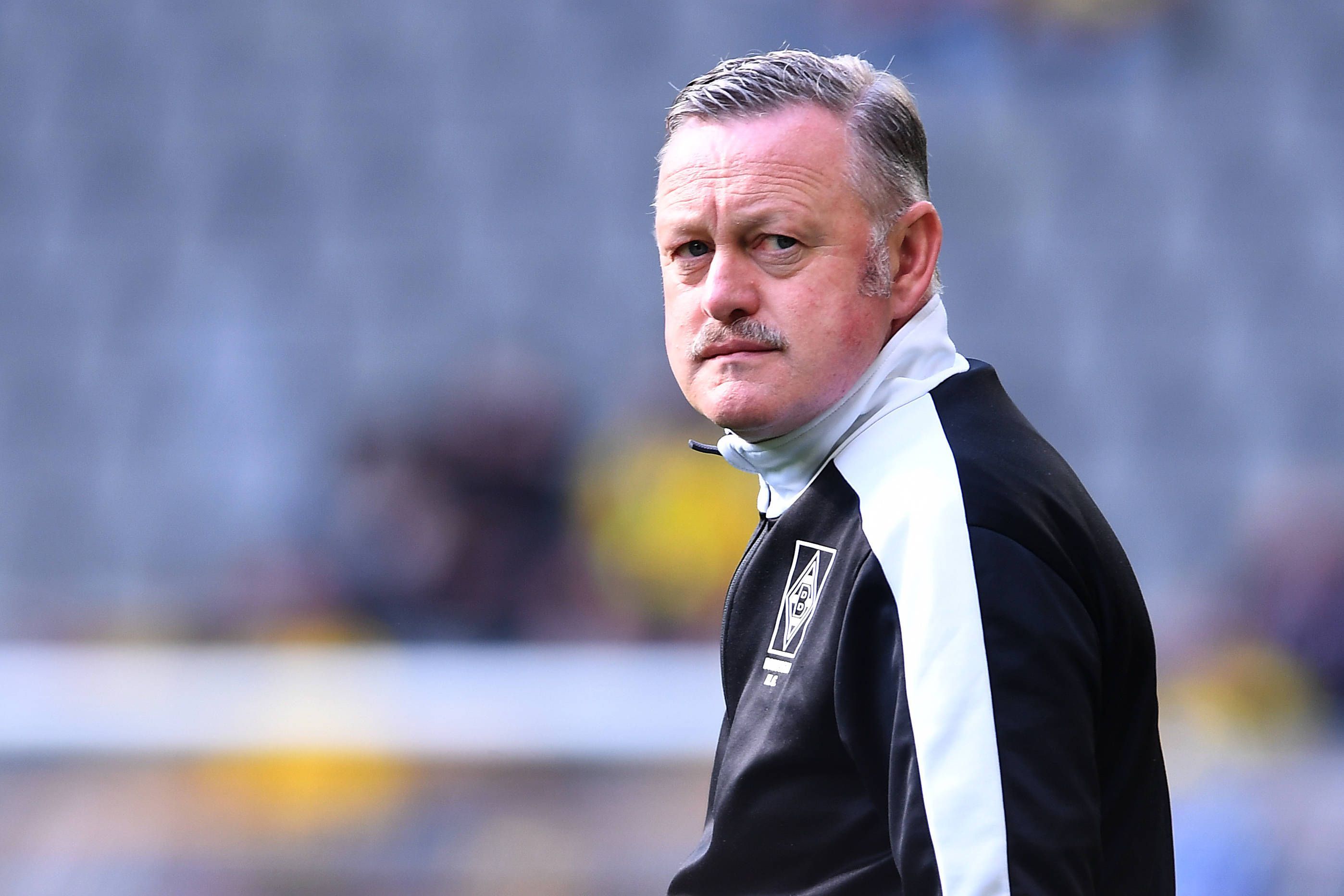 Roland Virkus am 13. Mai 2023 im Rahmen des Bundesliga-Spiels von Borussia Mönchengladbach bei Borussia Dortmund.