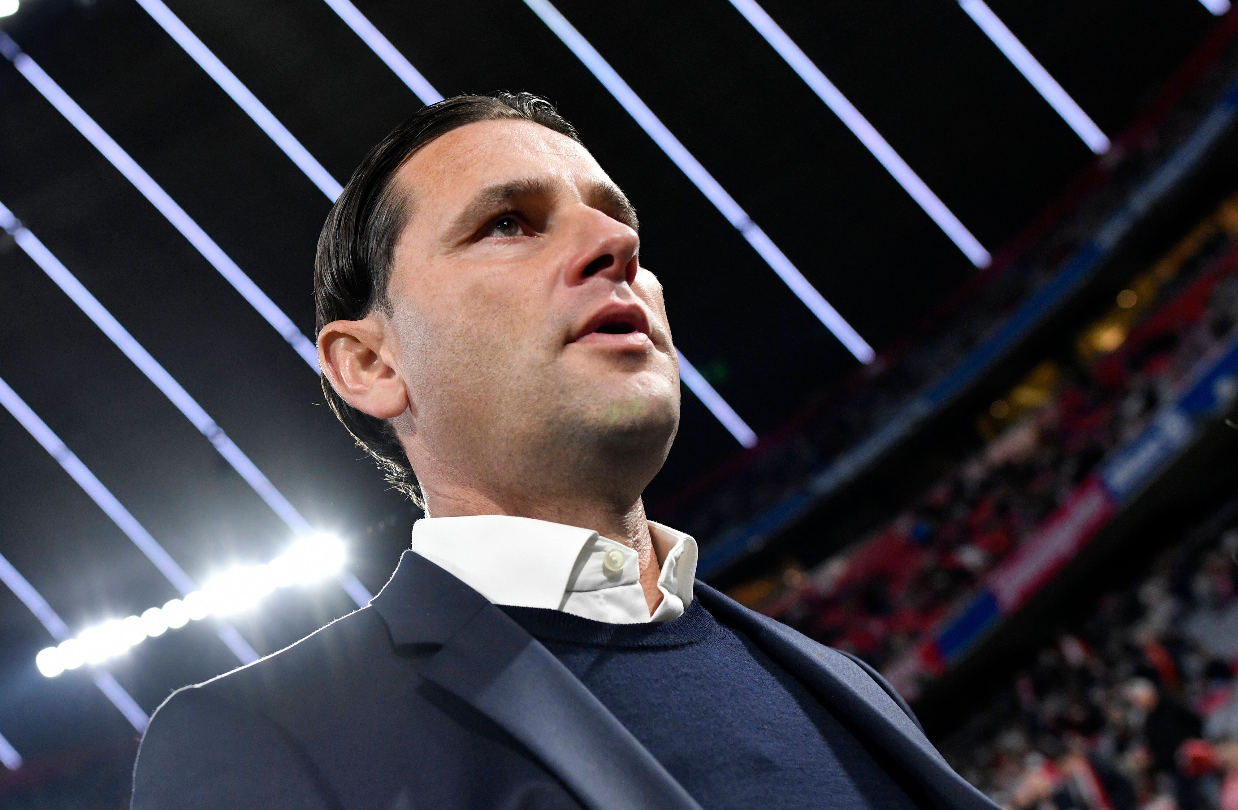 Gerardo Seoane, Ex-Coach von Bayer 04 Leverkusen, hier am 30. September 2022 vor einem Spiel gegen den FC Bayern.