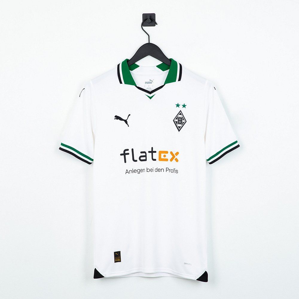 Das neue Heimtrikot von Borussia Mönchengladbach für die Saison 2023/24 von Ausrüster Puma.