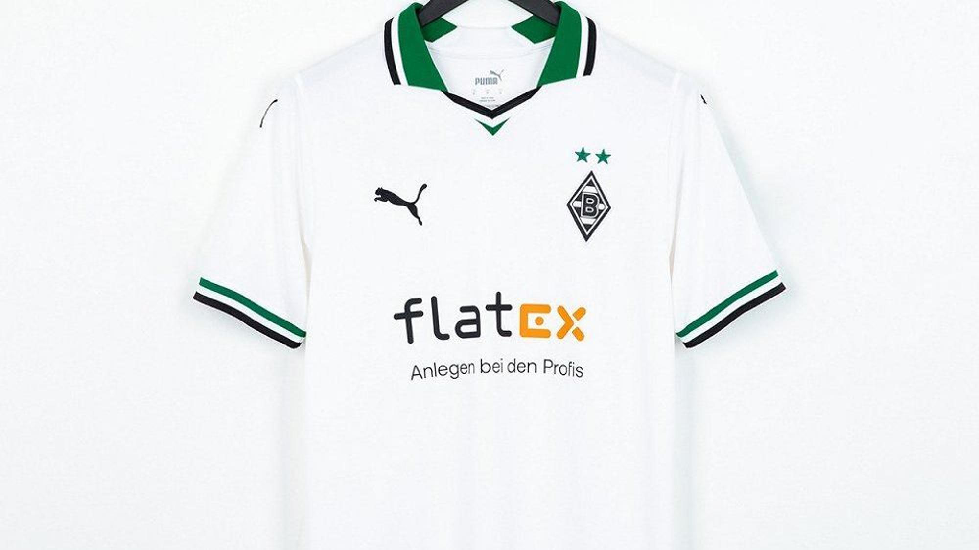 Das neue Heimtrikot von Borussia Mönchengladbach für die Saison 2023/24 von Ausrüster Puma.