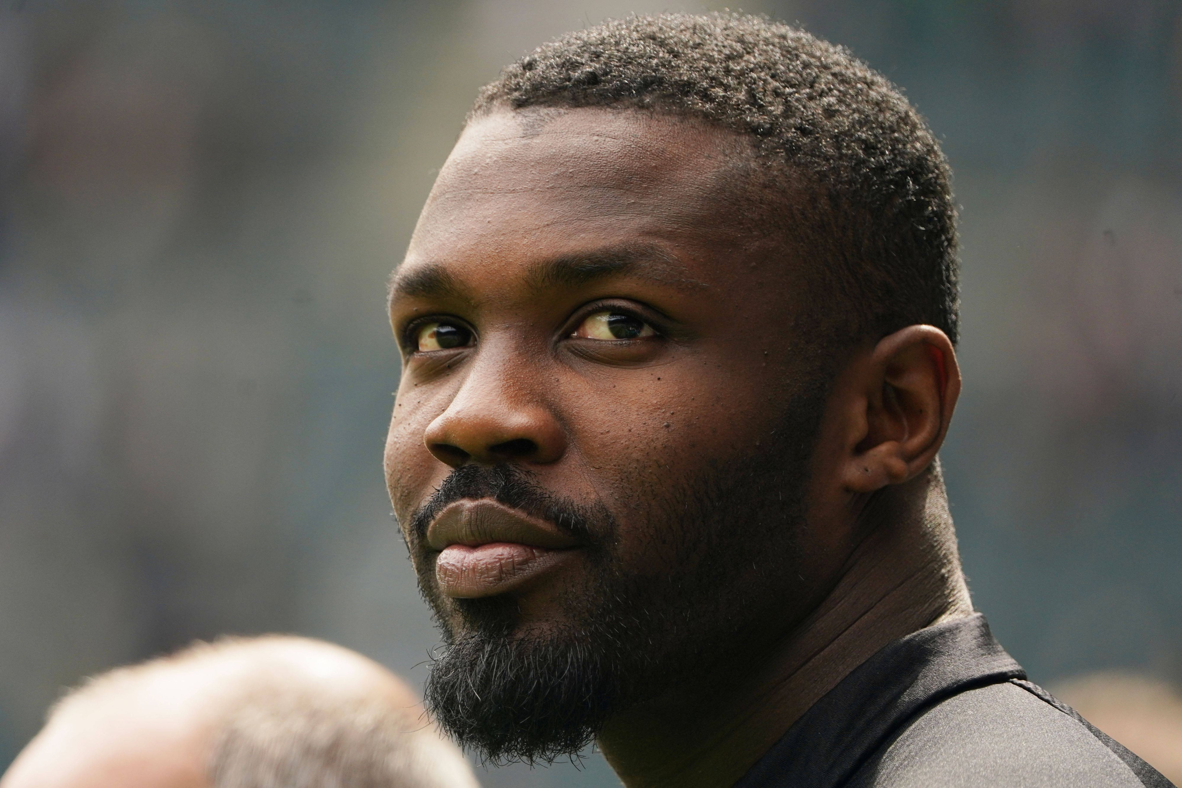 Marcus Thuram verlässt Borussia Mönchengladbach im Sommer ablösefrei. Wohin es den Franzosen zieht, ist allerdings noch offen. Das Foto zeigt den Angreifer am 6. Mai 2023 in Nahaufnahme.