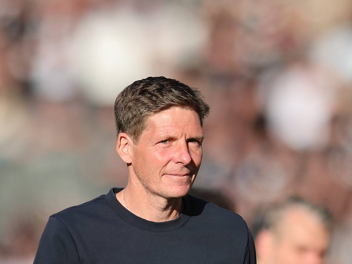 Oliver Glasner kurz vor dem DFB-Pokalfinale am 3. Juni 2023 im Berliner Olympiastadion.