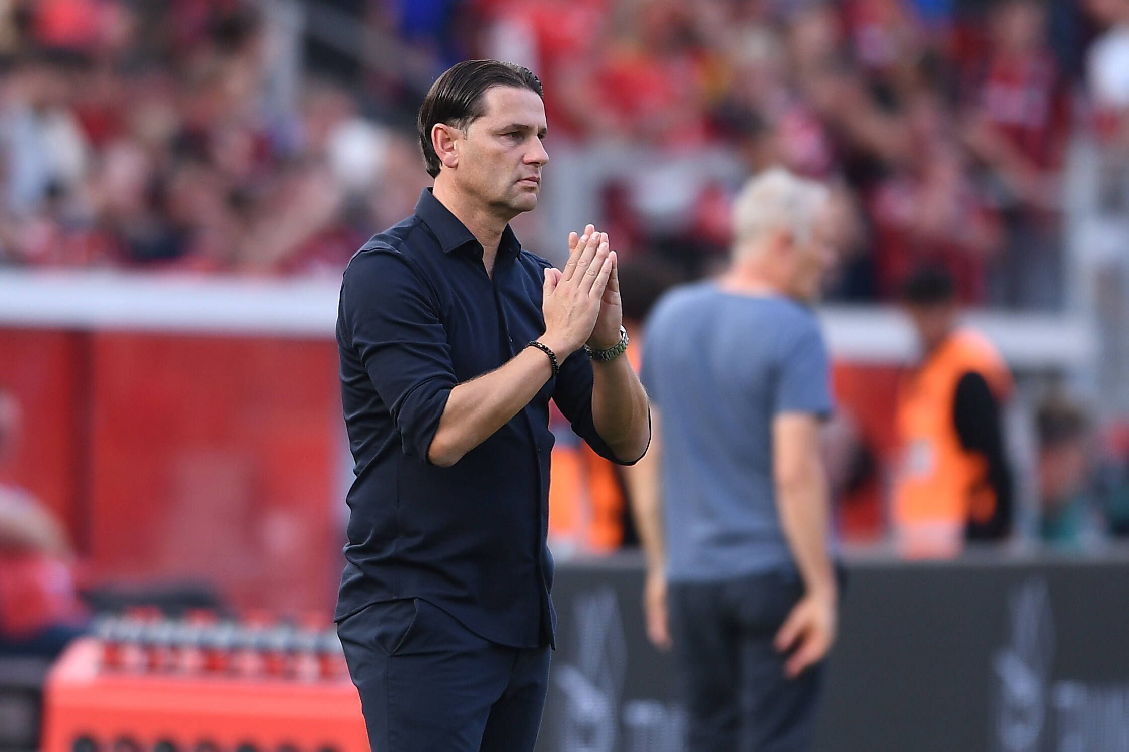 Borussia Mönchengladbach hat einen neuen Trainer! Gerardo Seoane, hier am 3. September 2022 noch als Coach von Bayer 04 Leverkusen zu sehen, hat einen Dreijahresvertrag am Niederrhein unterzeichnet.