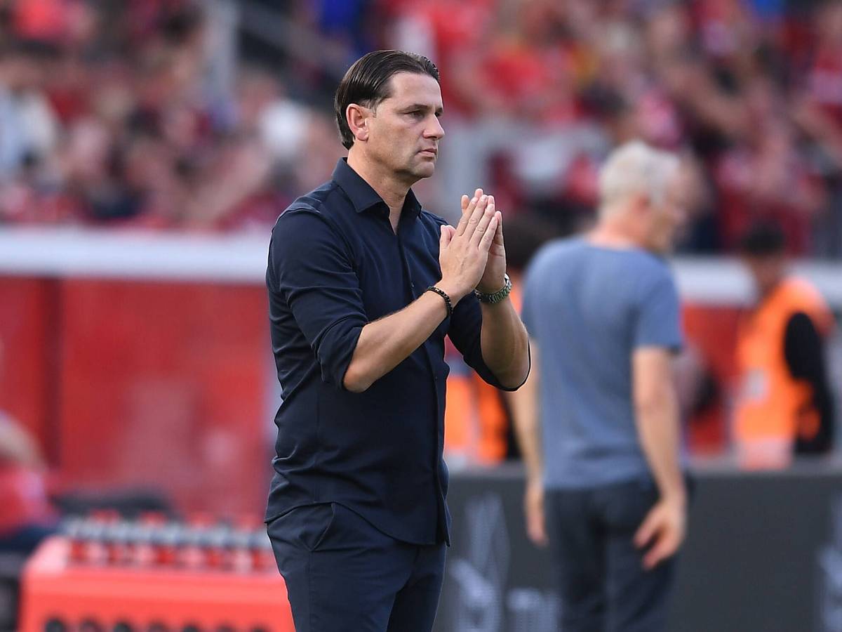 Borussia Mönchengladbach hat einen neuen Trainer! Gerardo Seoane, hier am 3. September 2022 noch als Coach von Bayer 04 Leverkusen zu sehen, hat einen Dreijahresvertrag am Niederrhein unterzeichnet.