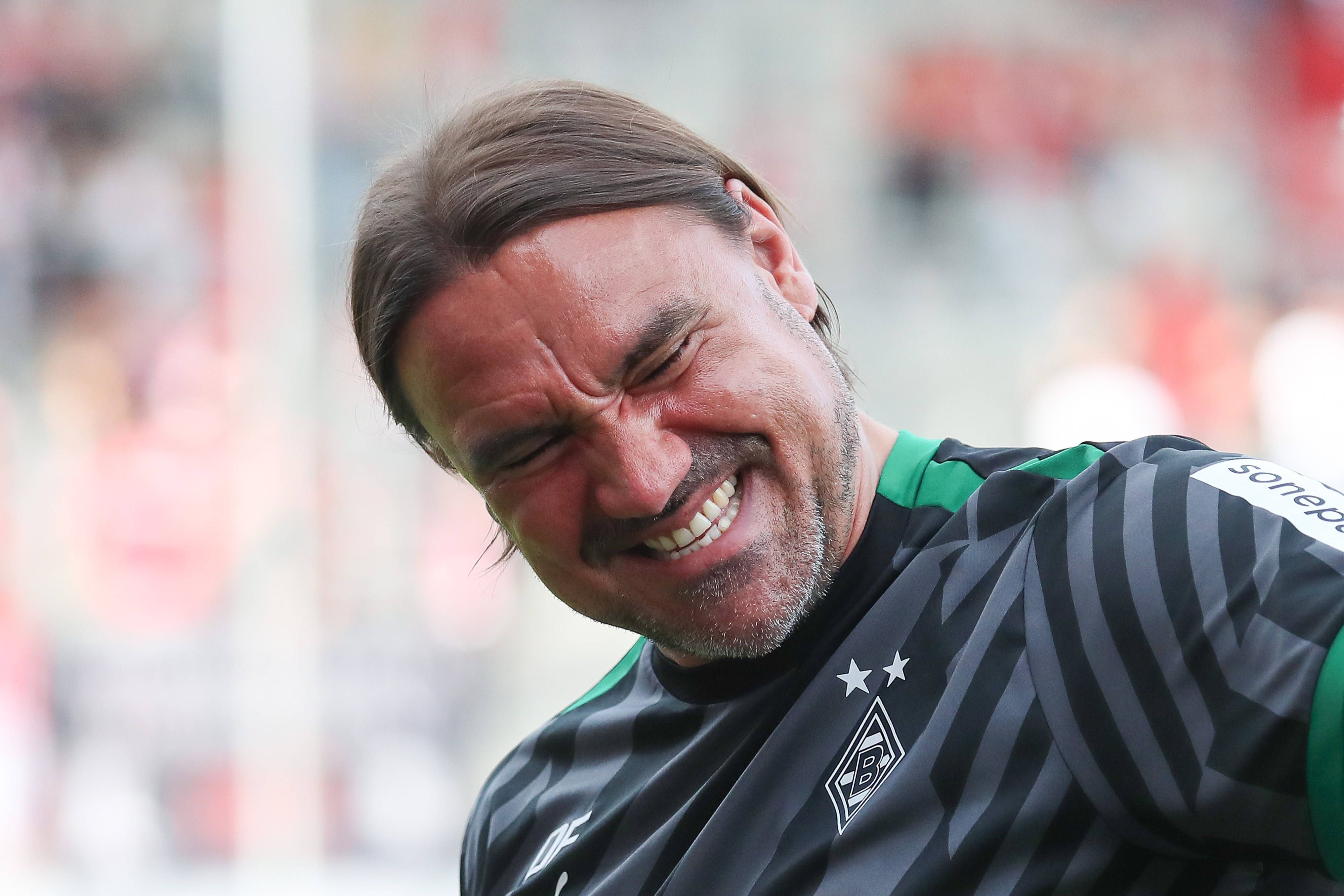 Daniel Farke bei seinem letzten Spiel als Trainer von Borussia Mönchengladbach am 31. Mai 2023.