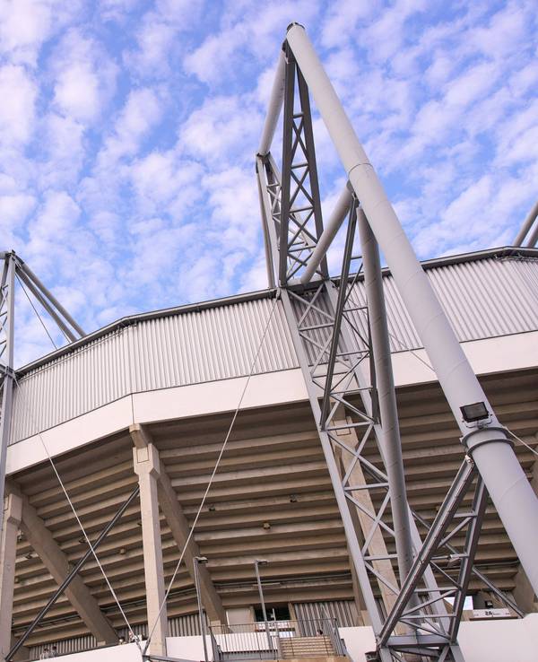 Das Bundesliga-Team von Borussia Mönchengladbach startet am Sonntag (9. Juli 2023) in die Vorbereitung auf die neue Saison. Das Foto zeigt Impressionen des Stadions am 13. August 2021.