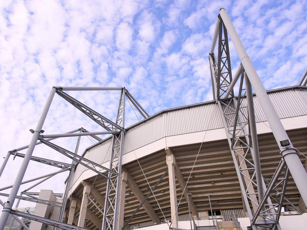 Das Bundesliga-Team von Borussia Mönchengladbach startet am Sonntag (9. Juli 2023) in die Vorbereitung auf die neue Saison. Das Foto zeigt Impressionen des Stadions am 13. August 2021.