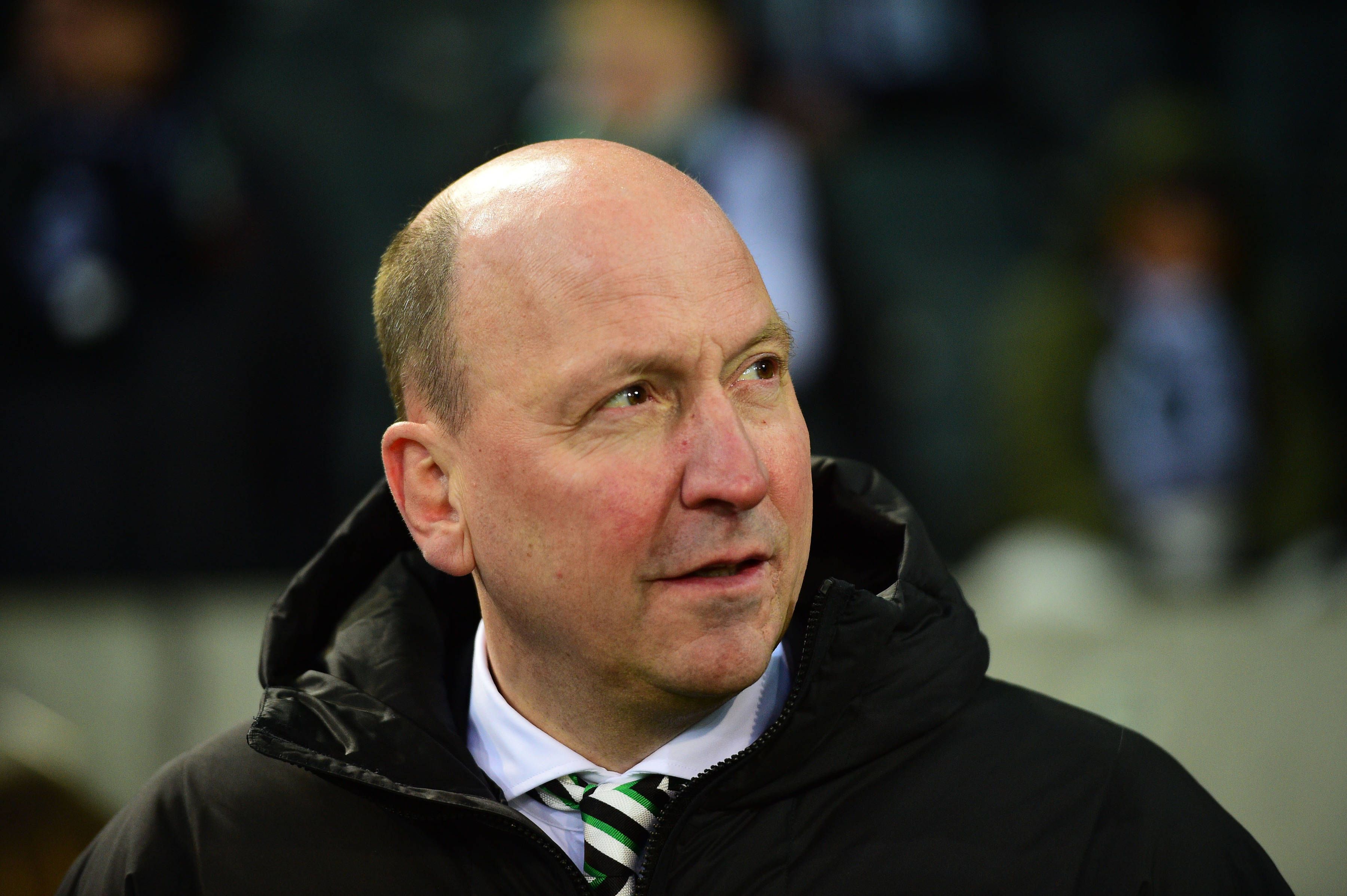 Stephan Schippers, Finanzboss von Borussia Mönchengladbach, hier am 22. Januar 2023 im Borussia-Park, hat sich optimistisch zur Zukunft des Bundesliga-Klubs geäußert.