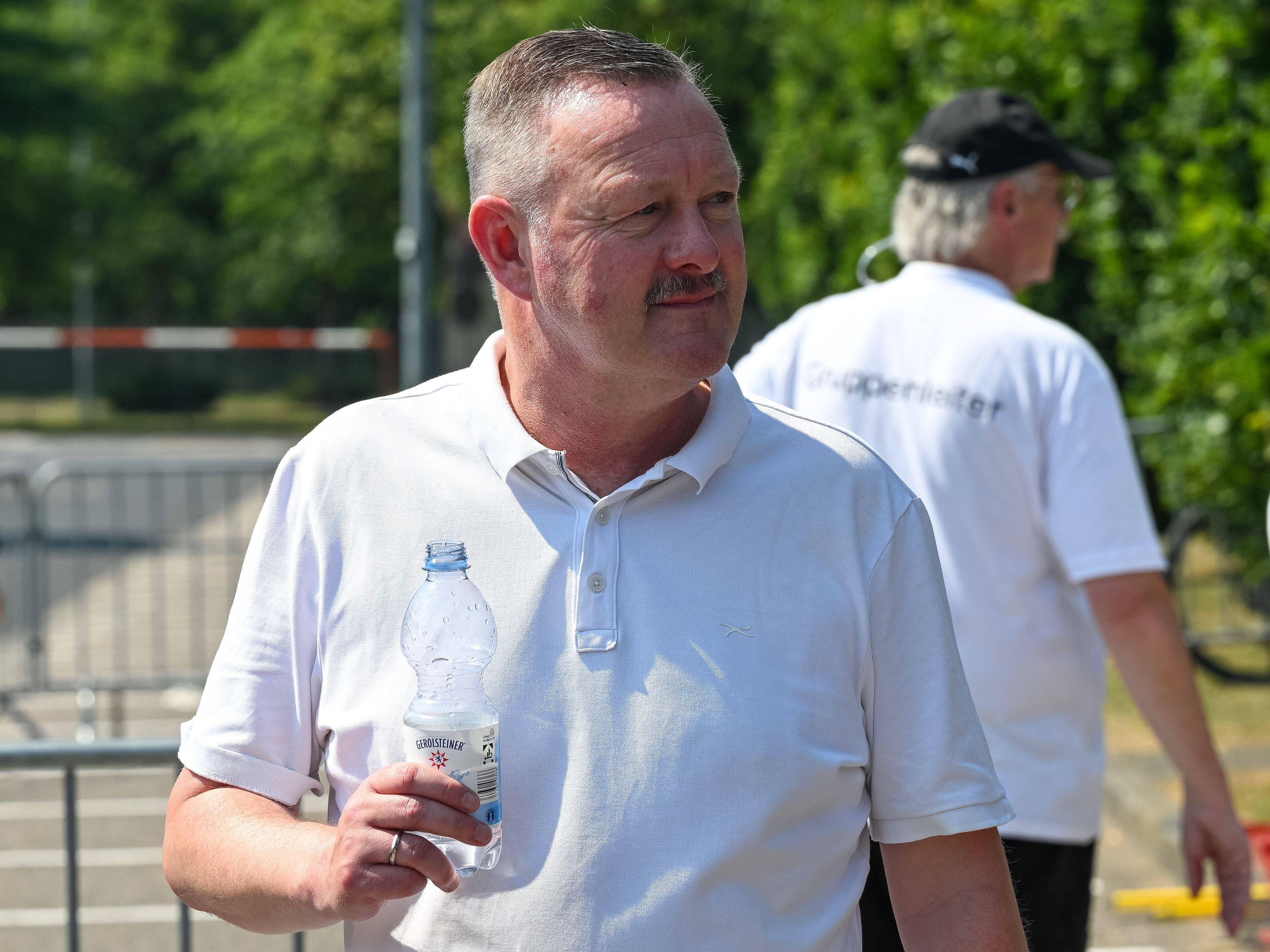 Roland Virkus, Geschäftsführer Sport bei Borussia Mönchengladbach, hier am 9. Juli 2023 beim Trainingsauftakt im Borussia-Park.