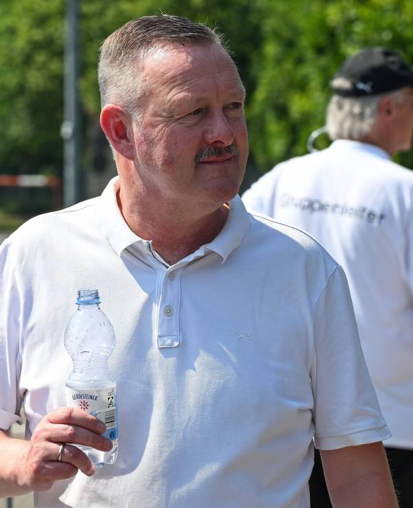 Roland Virkus, Geschäftsführer Sport bei Borussia Mönchengladbach, hier am 9. Juli 2023 beim Trainingsauftakt im Borussia-Park.