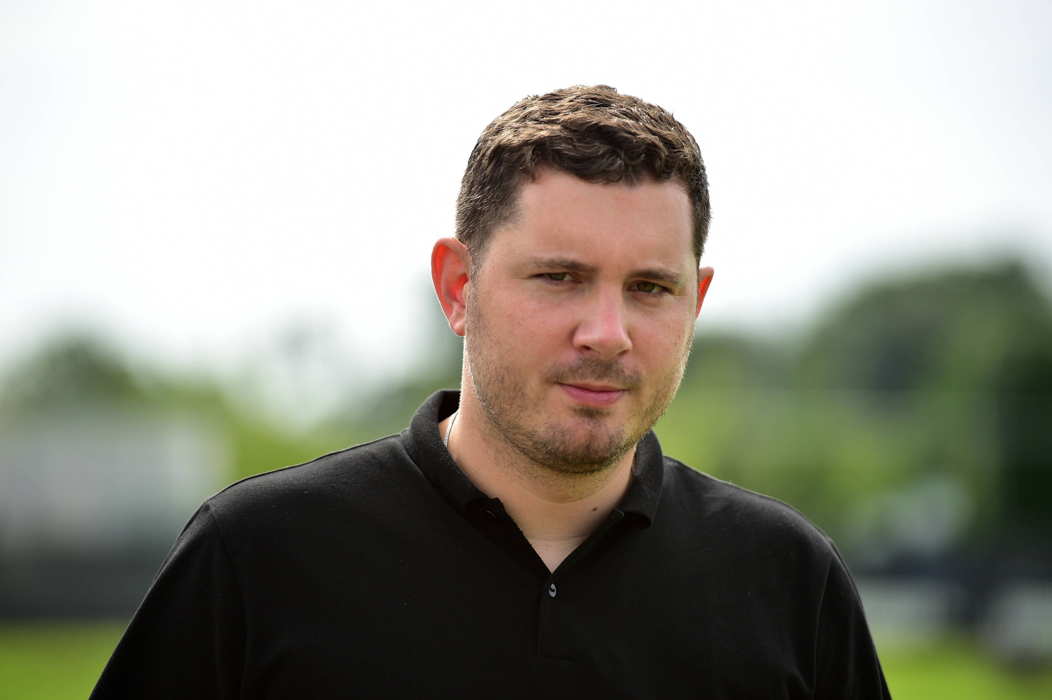 Nils Schmadtke, hier am 14. Juli 2023 beim Training von Borussia Mönchengladbach, verstärkt das Team ab der Saison 2023/24 als Sportdirektor Lizenz.