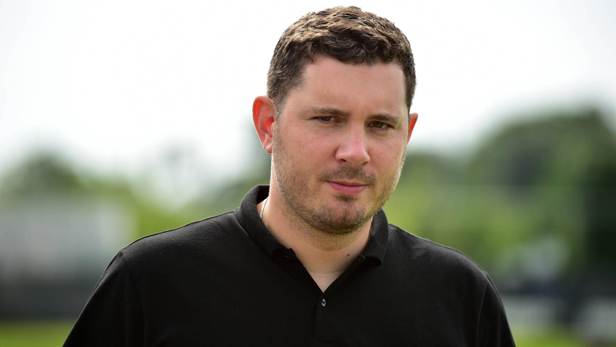Nils Schmadtke, hier am 14. Juli 2023 beim Training von Borussia Mönchengladbach, verstärkt das Team ab der Saison 2023/24 als Sportdirektor Lizenz.
