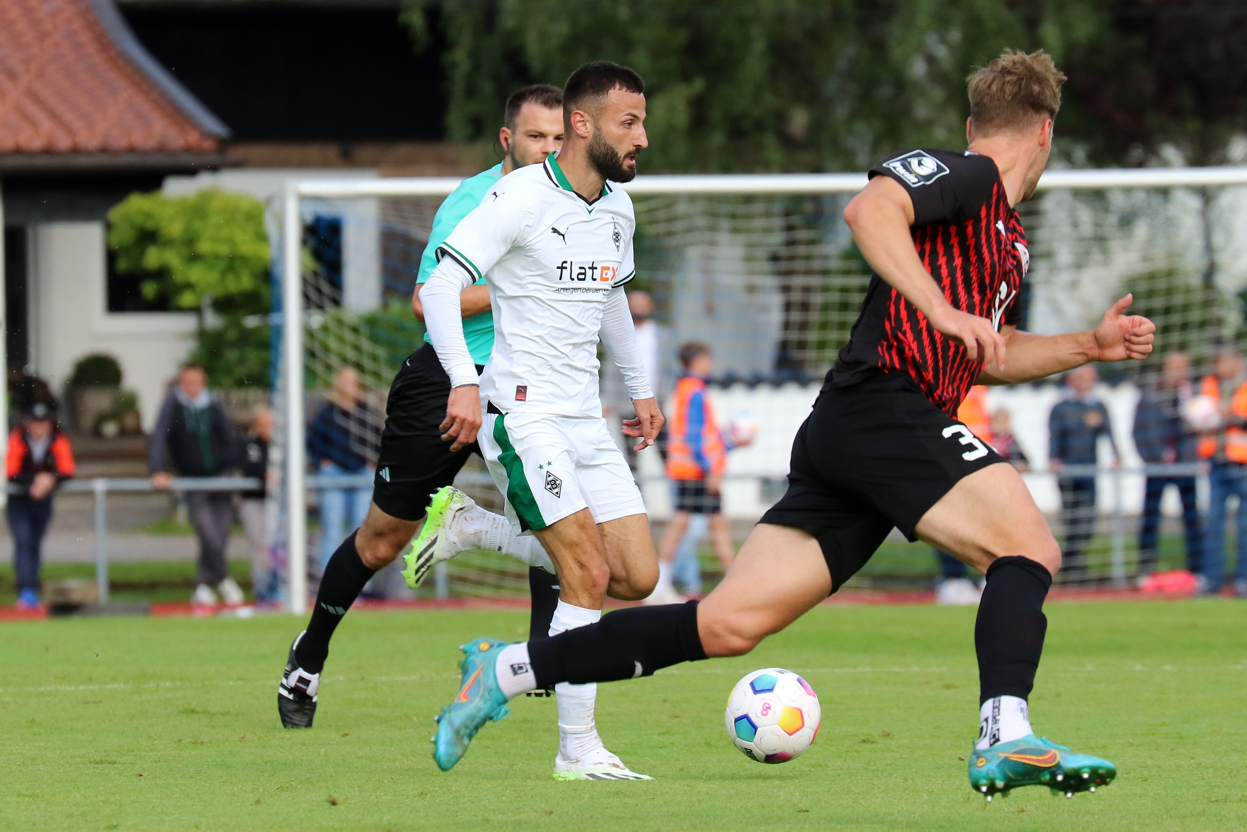 Franck Honorat von Borussia Mönchengladbach am 26. Juli 2023 im Testspiel gegen den FC Ingolstadt in Rottach-Egern.
