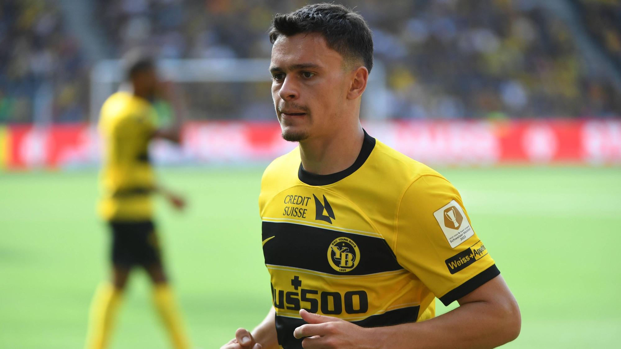 Fabian Rieder, hier am 23. Juli 2023 beim Match zwischen den BSC Young Boys und dem FC Lausanne.