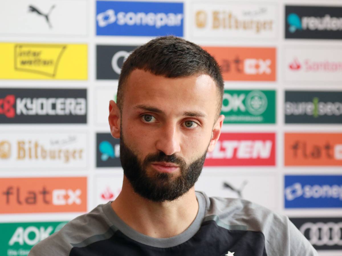 Franck Honorat, Neuzugang von Borussia Mönchengladbach, hier bei einer Trainingseinheit im Trainingslager in Rottach-Egern am Tegernsee am 23. Juli 2023.