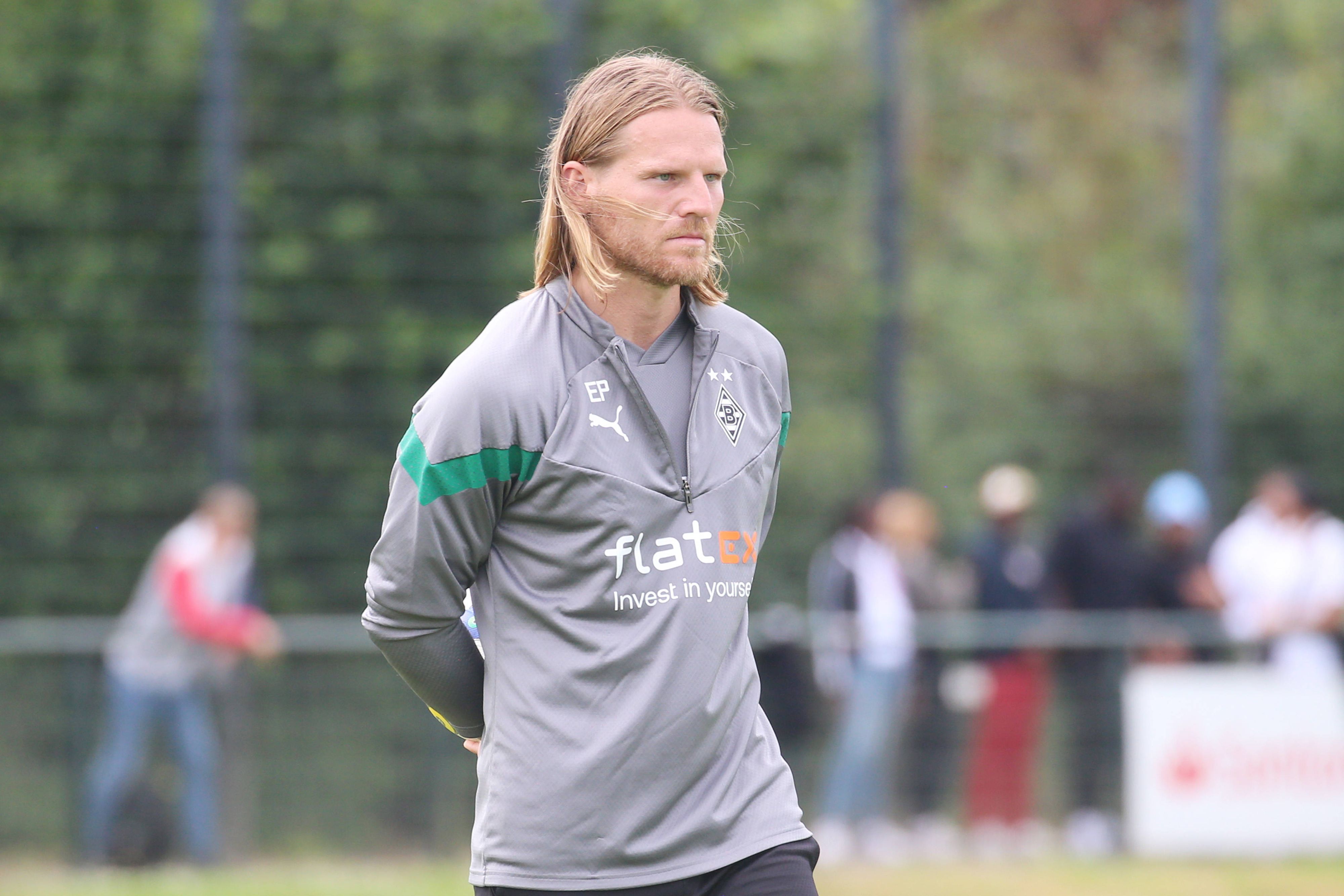 Eugen Polanski, Trainer der U23 von Borussia Mönchengladbach, hier am 1. Juli 2023 beim Testspiel gegen den SV Elversberg.