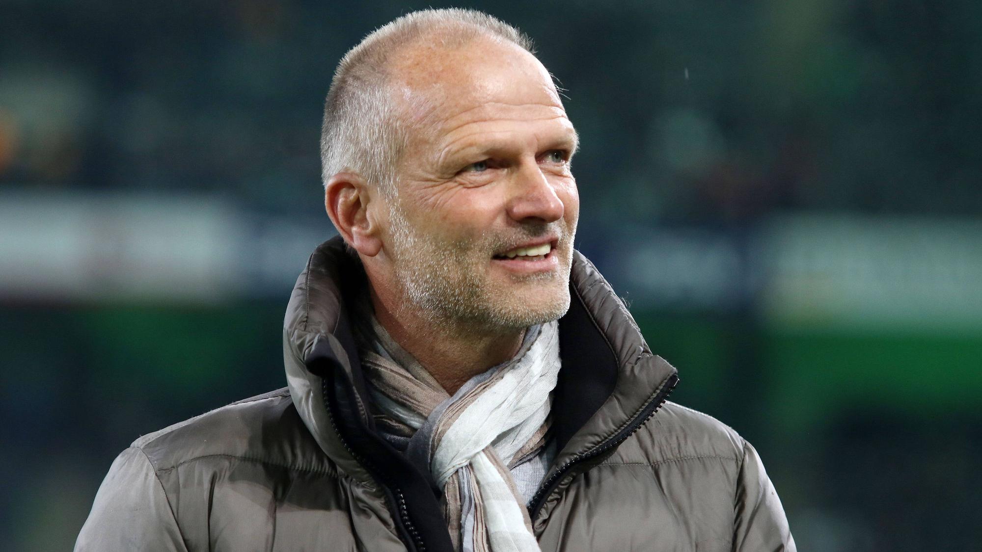 Holger Fach, ehemals Spieler und Trainer von Borussia Mönchengladbach, hier am 15. März 2019 im Borussia-Park.