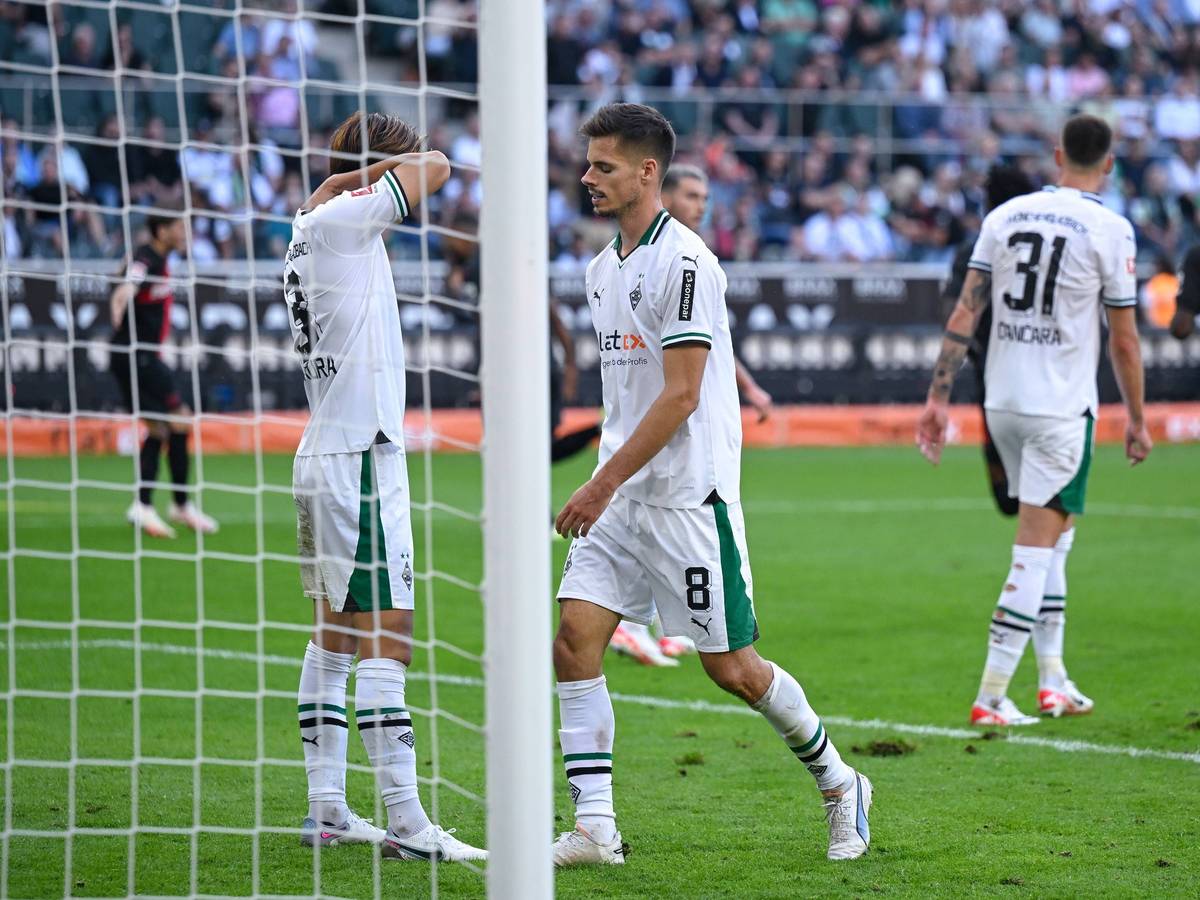 Borussia Mönchengladbach hat das erste Bundesliga-Heimspiel der Saison 2023/24 gegen Bayer 04 Leverkusen am Samstag (26. August 2023) mit 0:3 verloren.