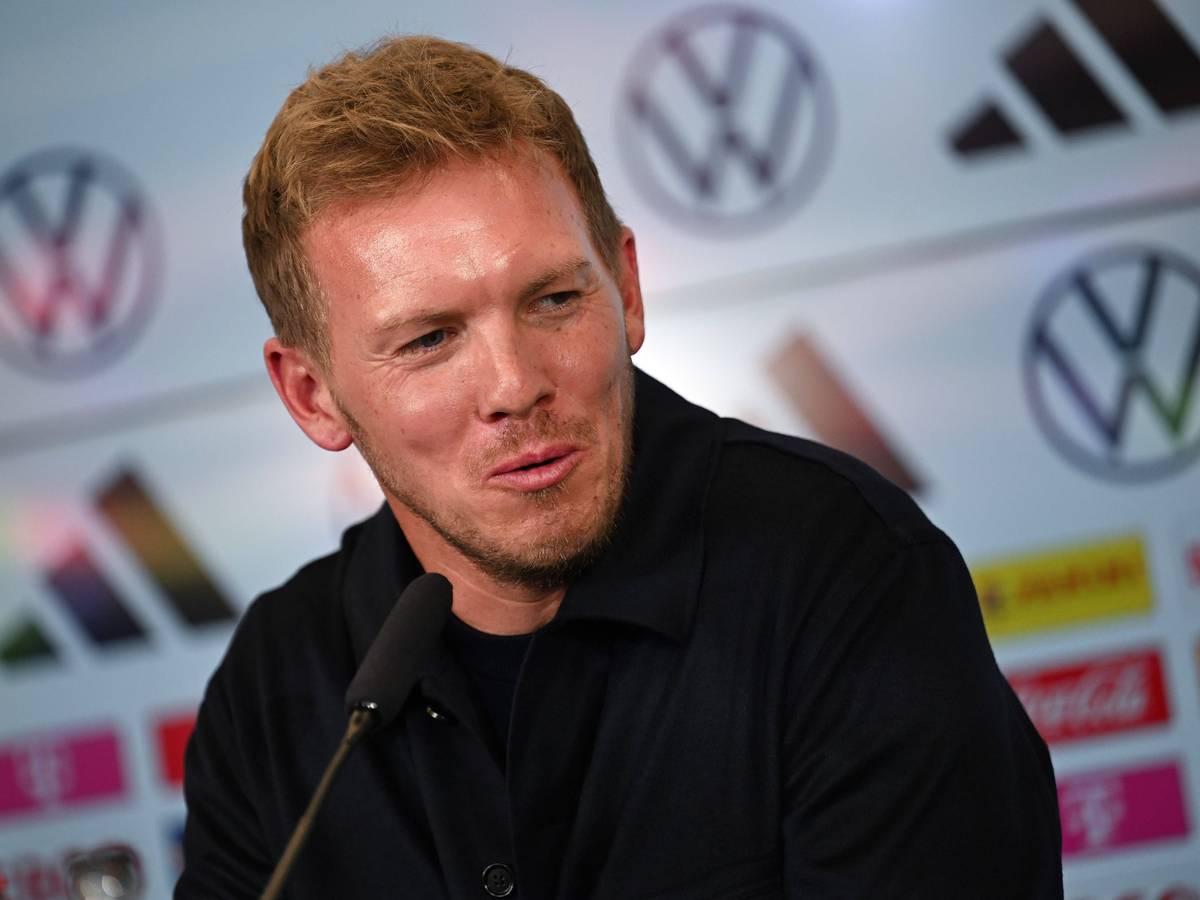 Julian Nagelsmann bei der Vorstellung als DFB-Trainer am 22. September 2023.