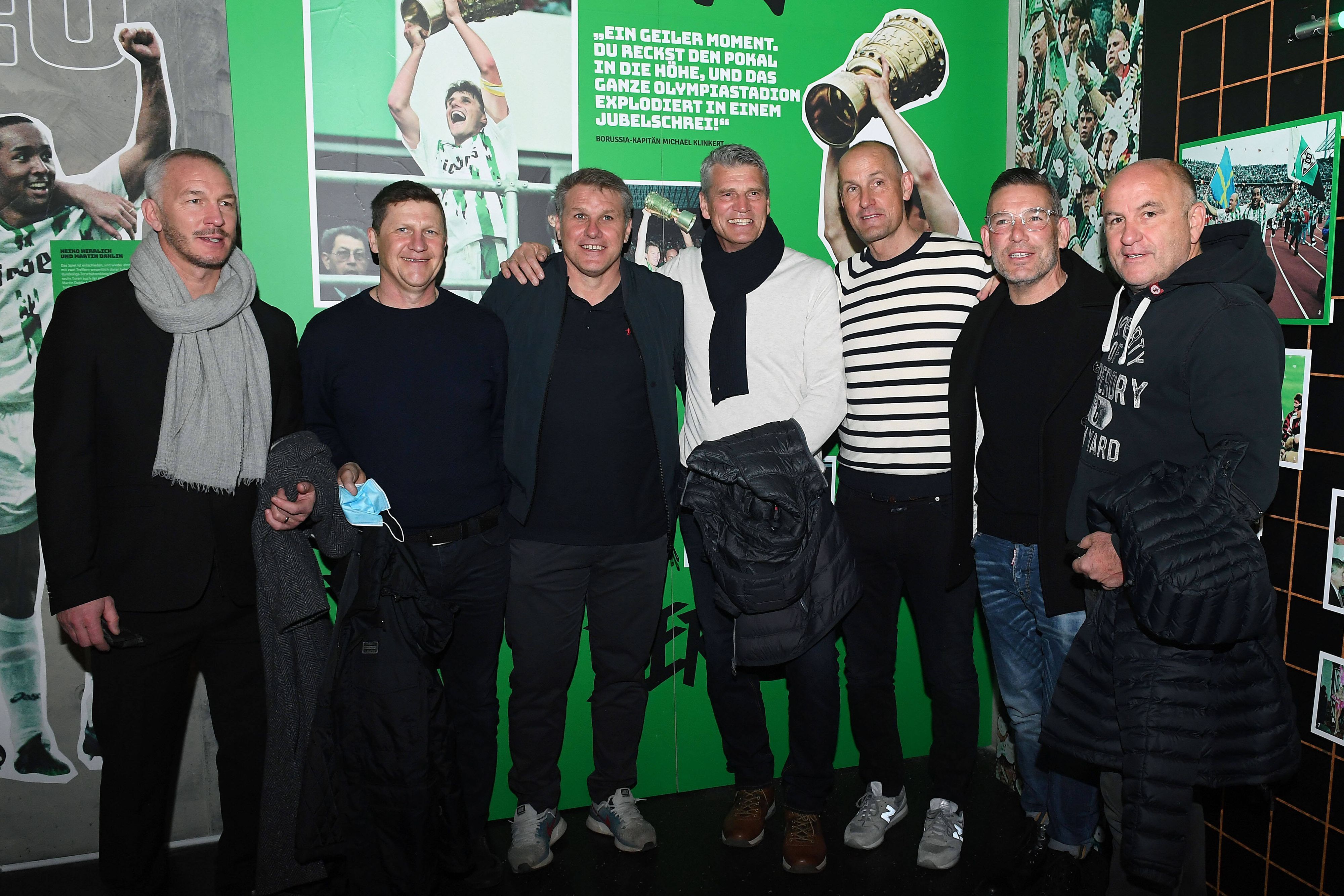 Borussia Mönchengladbachs DFB Pokal-Sieger von 1995 trafen sich im Borussia-Park.