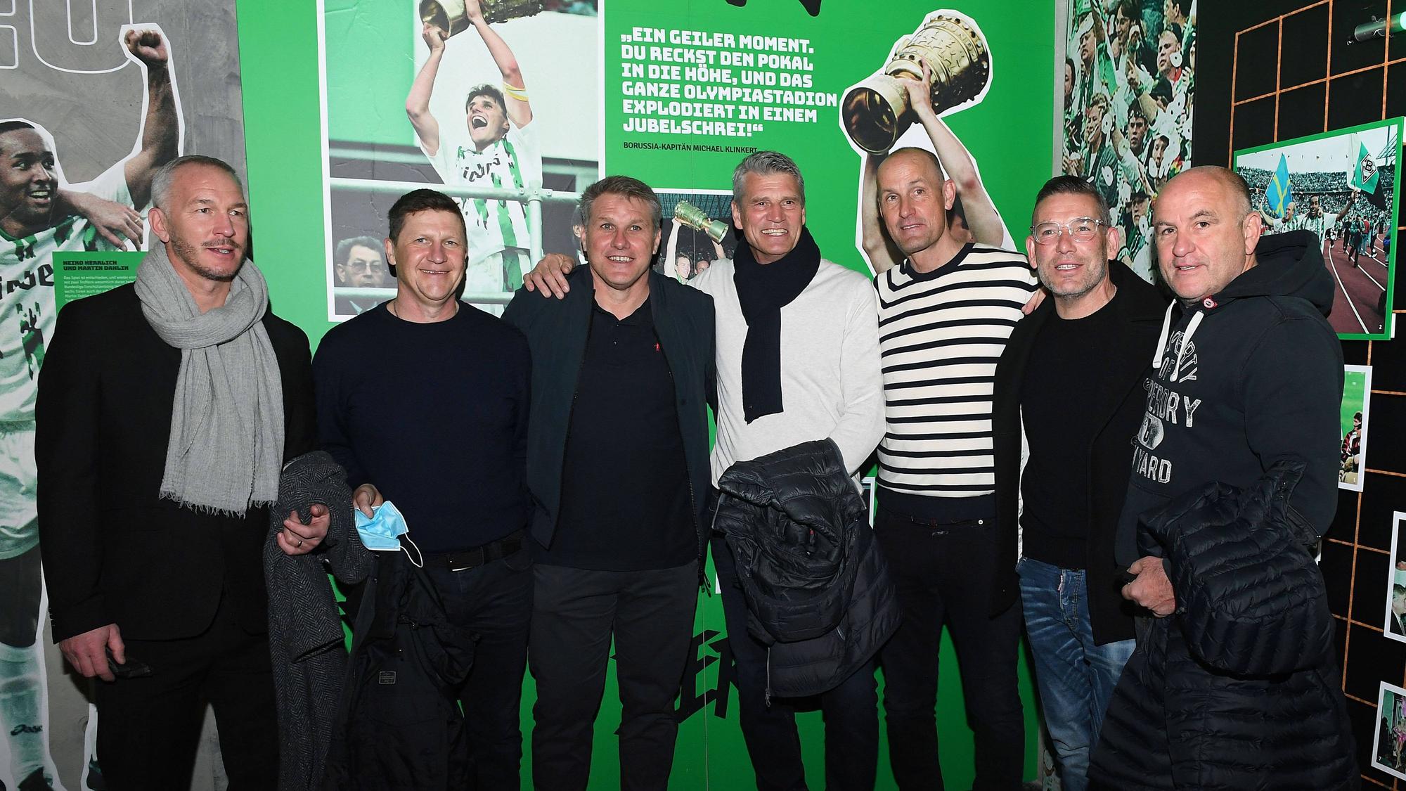 Borussia Mönchengladbachs DFB Pokal-Sieger von 1995 trafen sich im Borussia-Park.