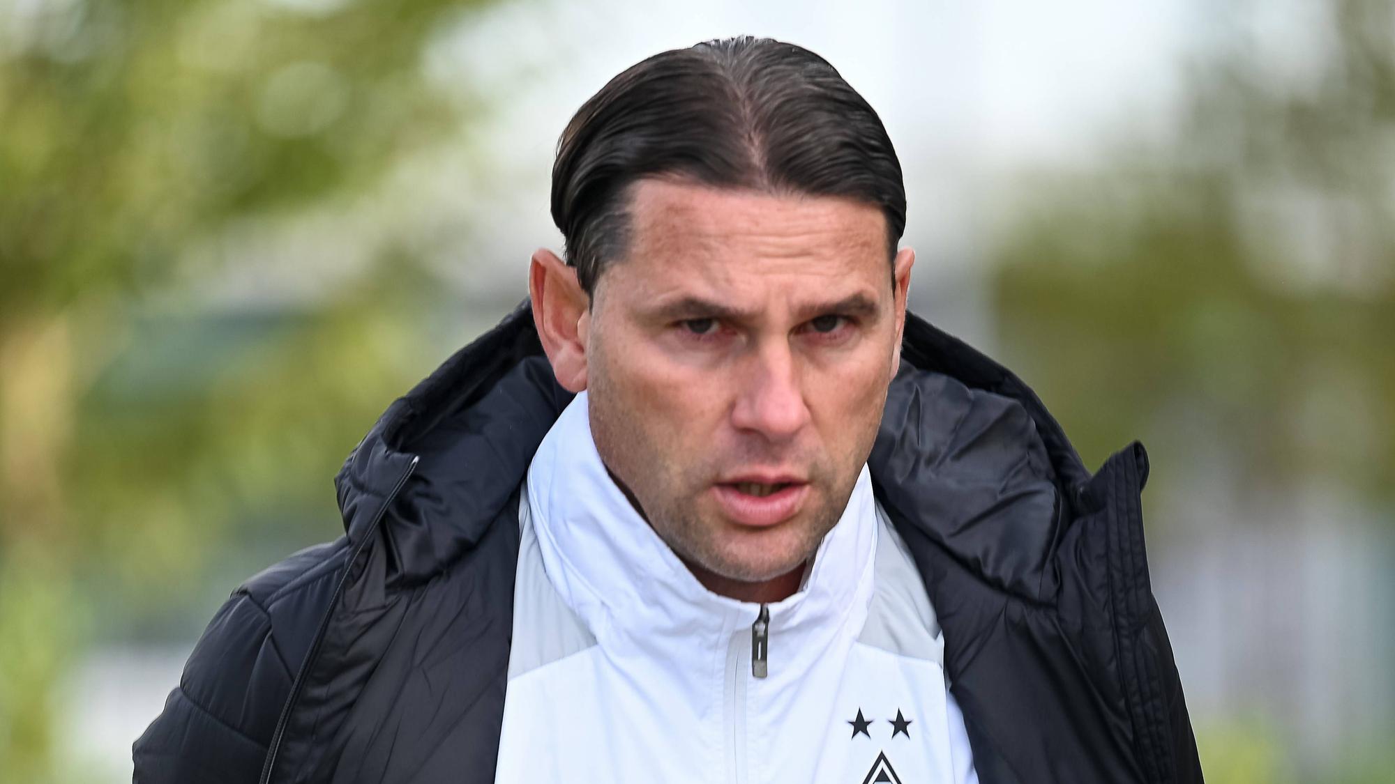 Gerardo Seoane bestritt den Borussia-Trainingsplatz.