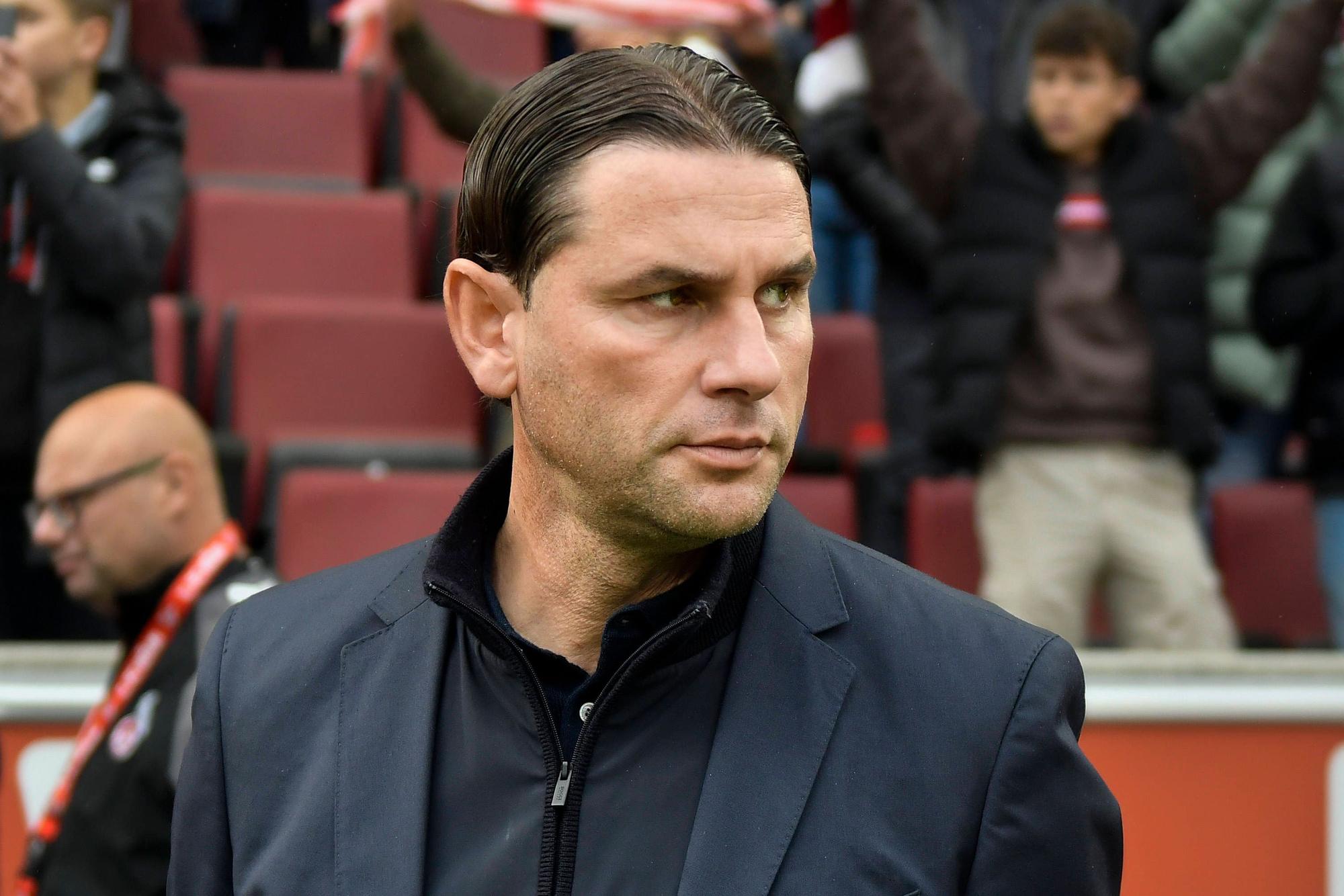 Gerardo Seoane am Spielfeldrand beim Borussia-Spiel in Köln.
