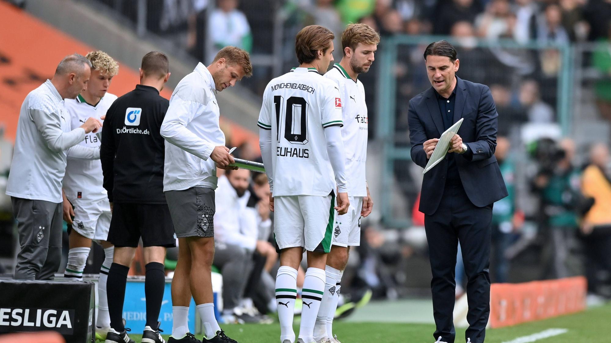 Christoph Kramer erhält Anweisungen von Gerardo Seoane.