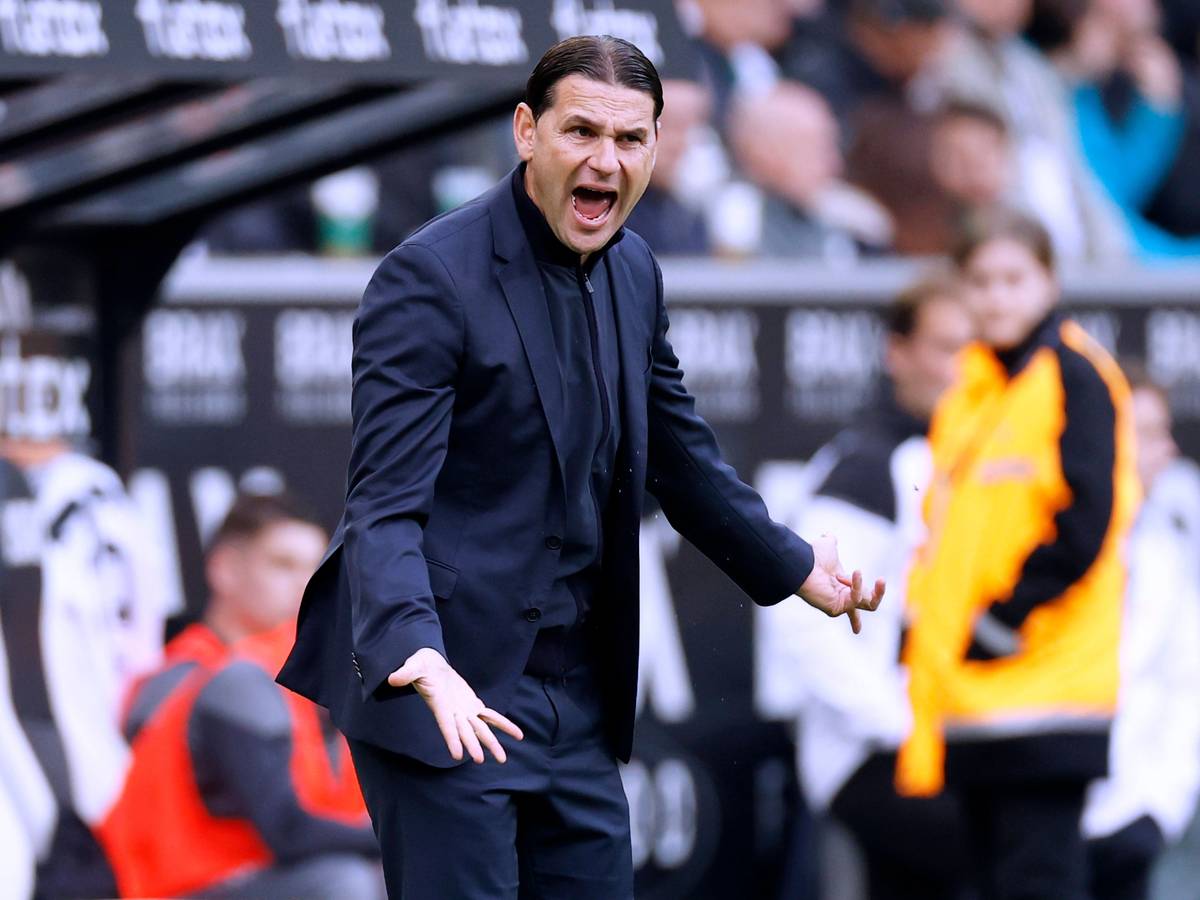 Gerardo Seoane gibt seinen Spielern lautstark Anweisungen.