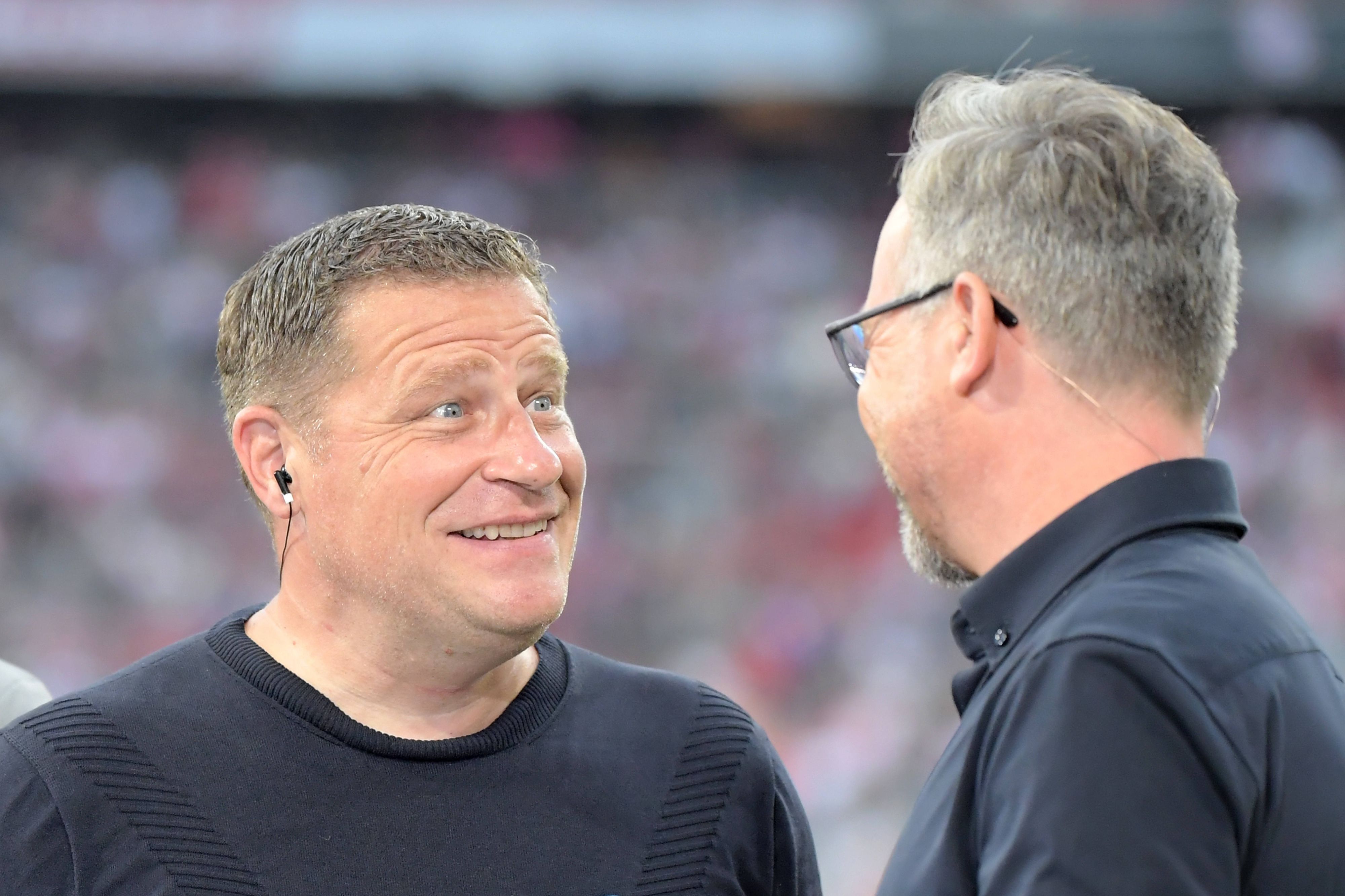 Max Eberl und Matthias Opdenhövel im Gespräch.