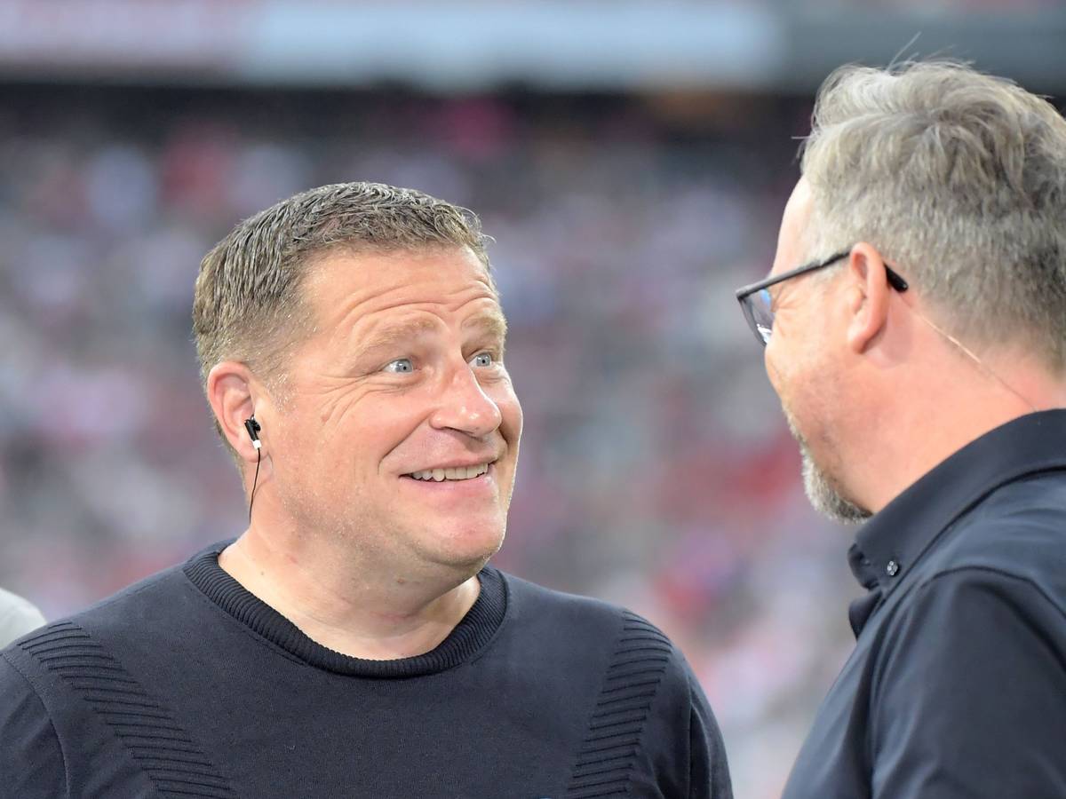 Max Eberl und Matthias Opdenhövel im Gespräch.