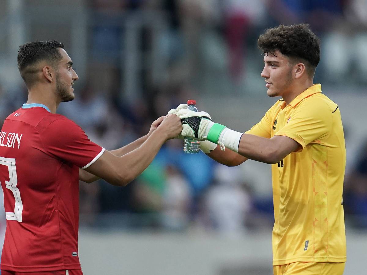 Tiago Pereira Cardoso bei der Nationalmannschaft Luxemburgs.