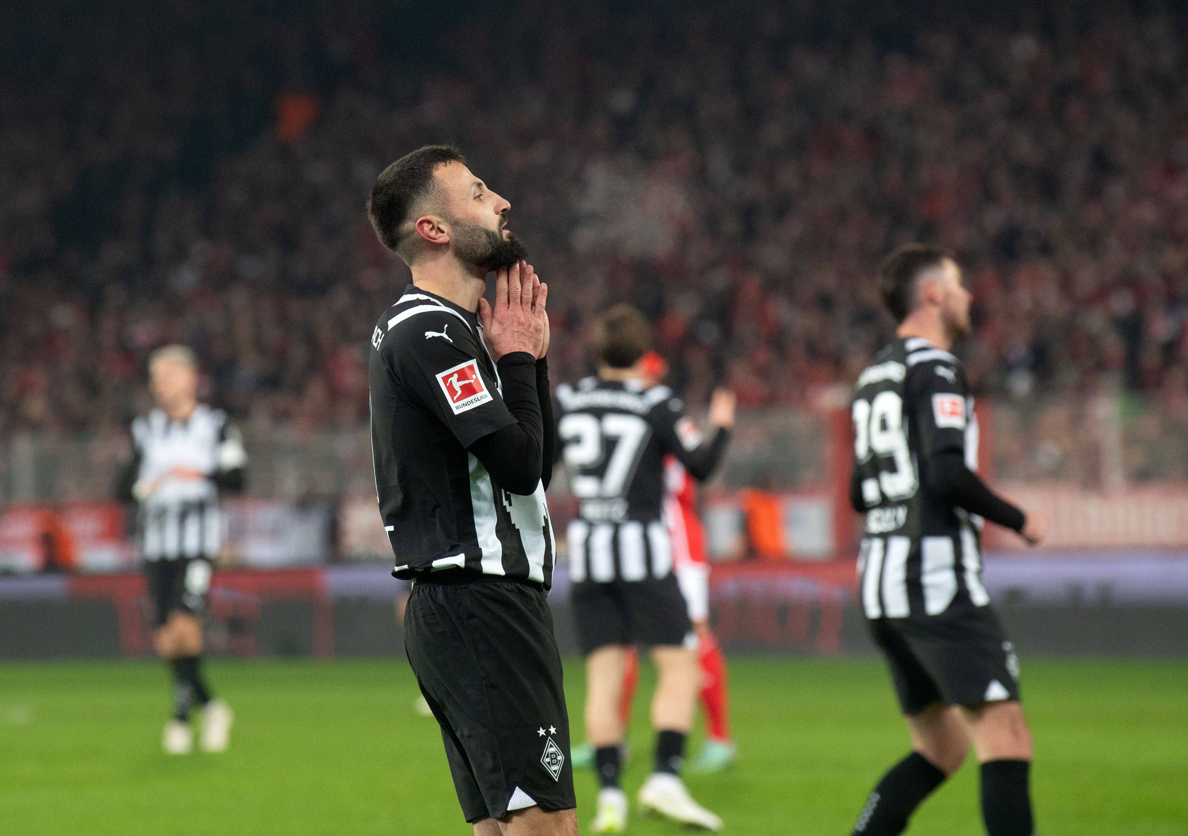 Franck Honorat verzweifelt bei der Pleite von Borussia Mönchengladbach bei Union Berlin.