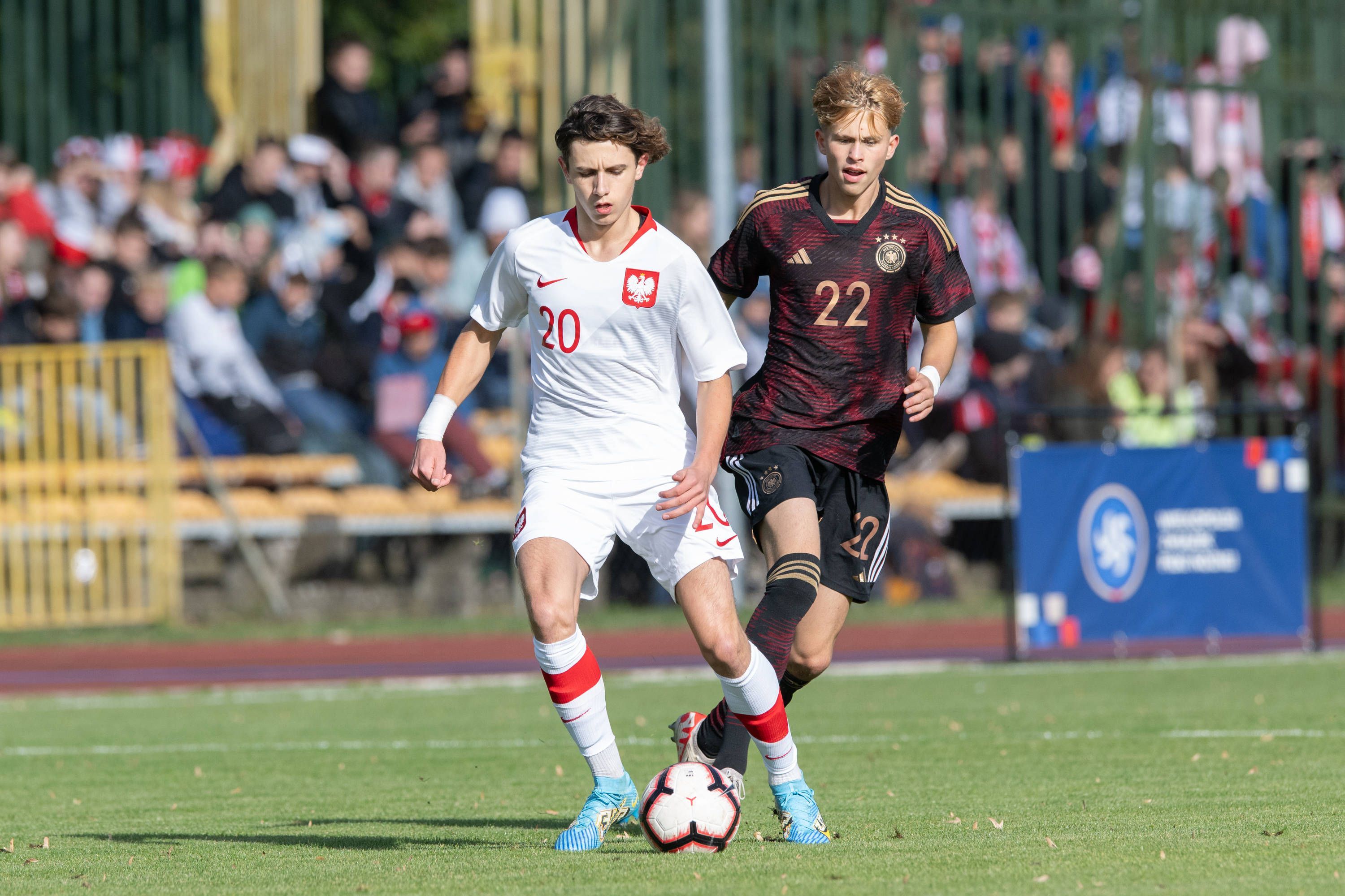Jakub Peret (l.) in Aktion.