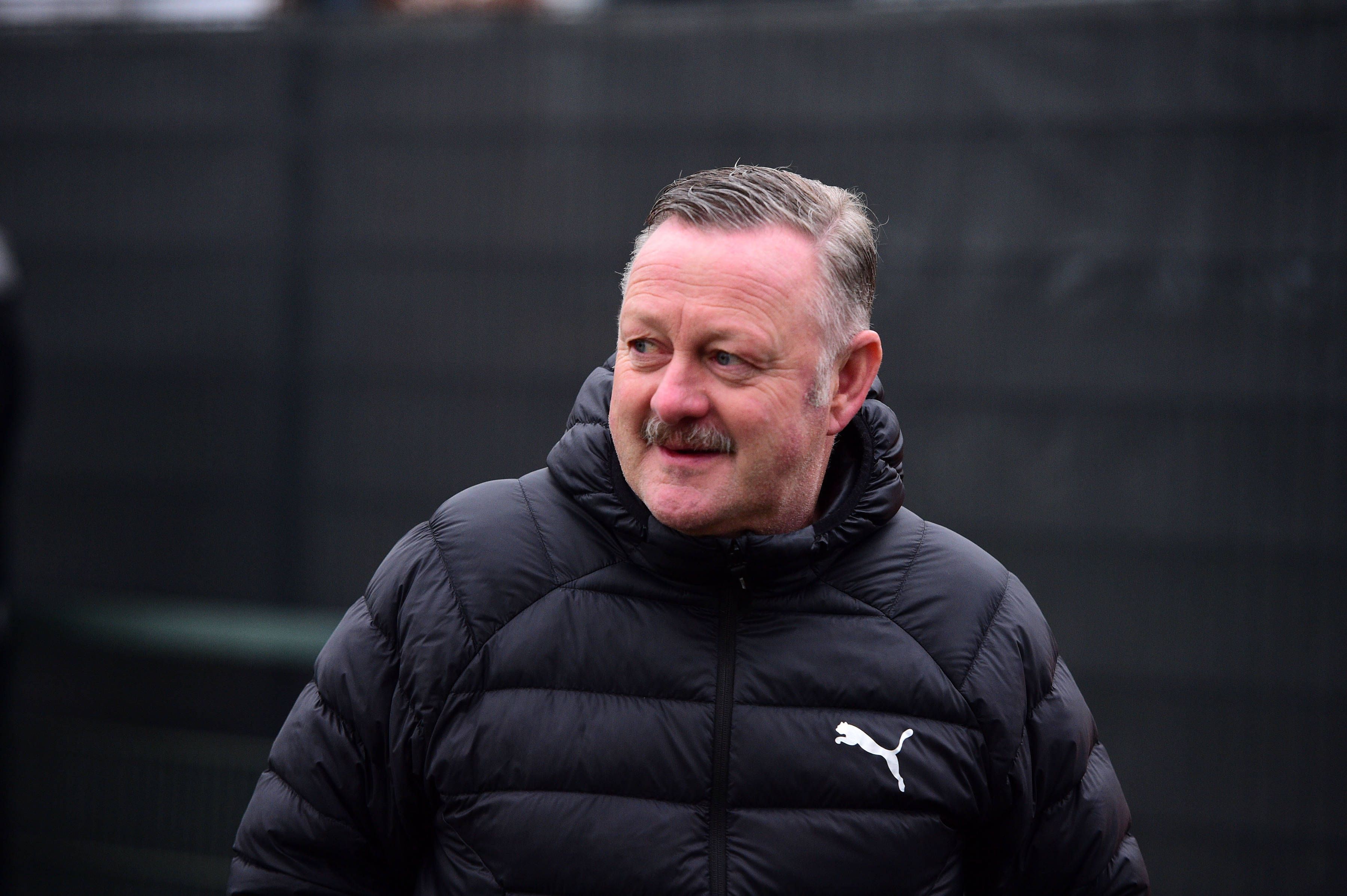 Roland Virkus am Trainingsplatz.
