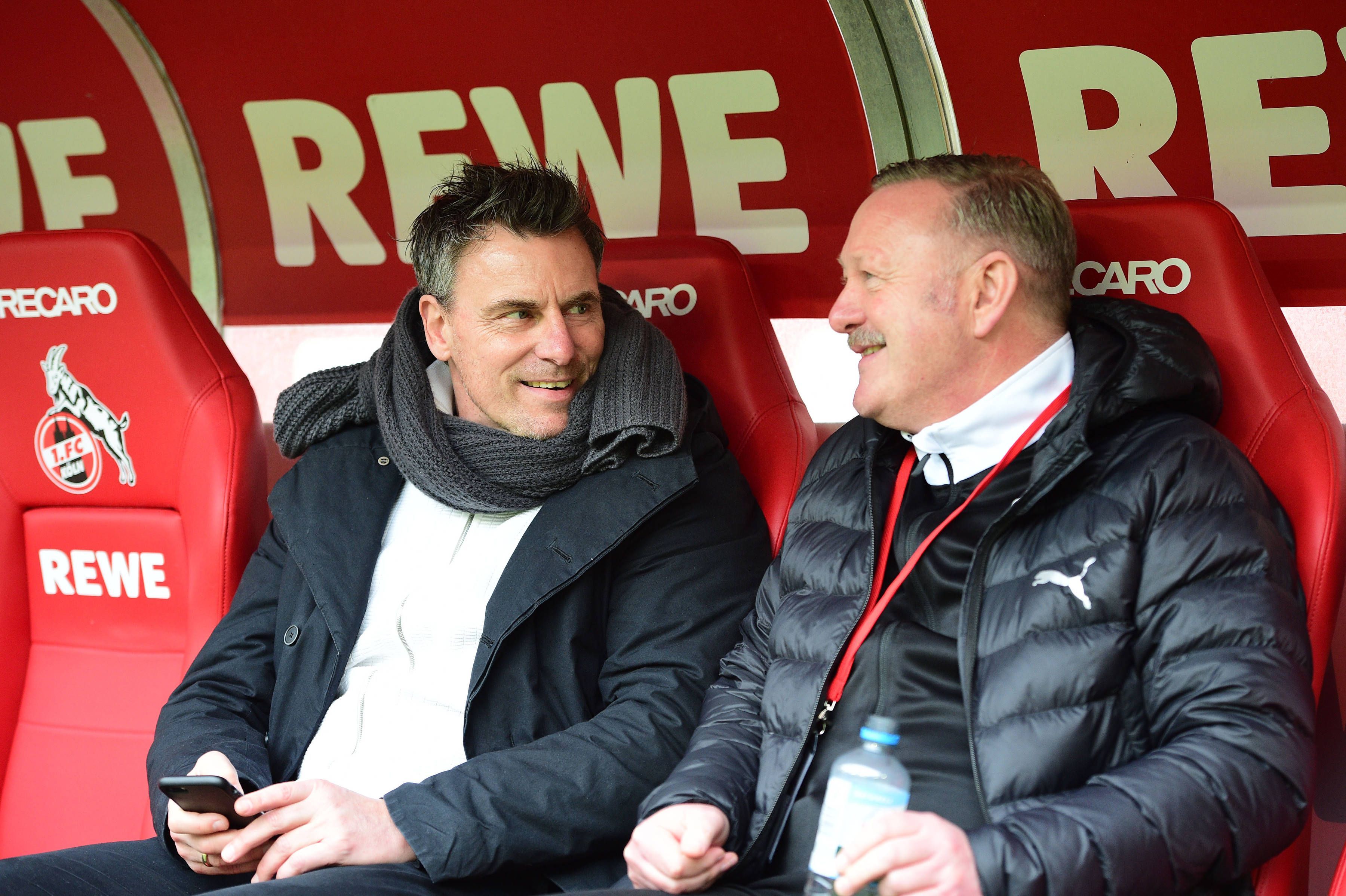 Roland Virkus und Steffen Korell im Gespräch.